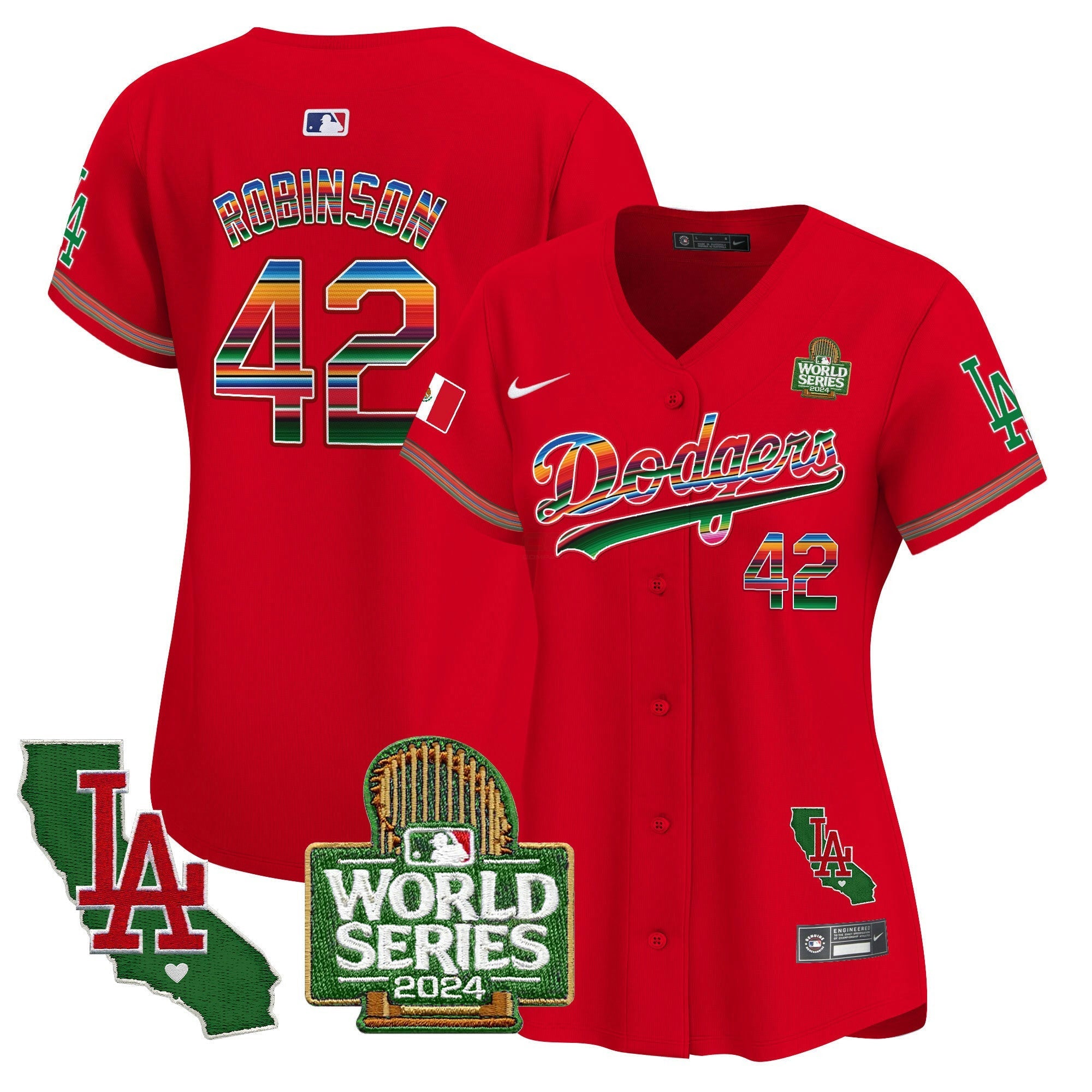 Camisa MLB Women’s Mexico 2024 World Series Vapor Premier Limited Jersey V2