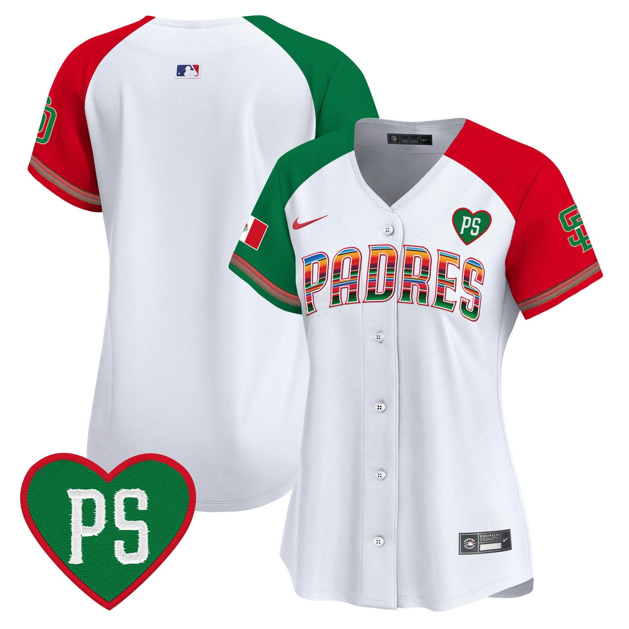 Camisa MLB Women’s Mexico “For Peter” Patch Vapor Premier Limited Jersey