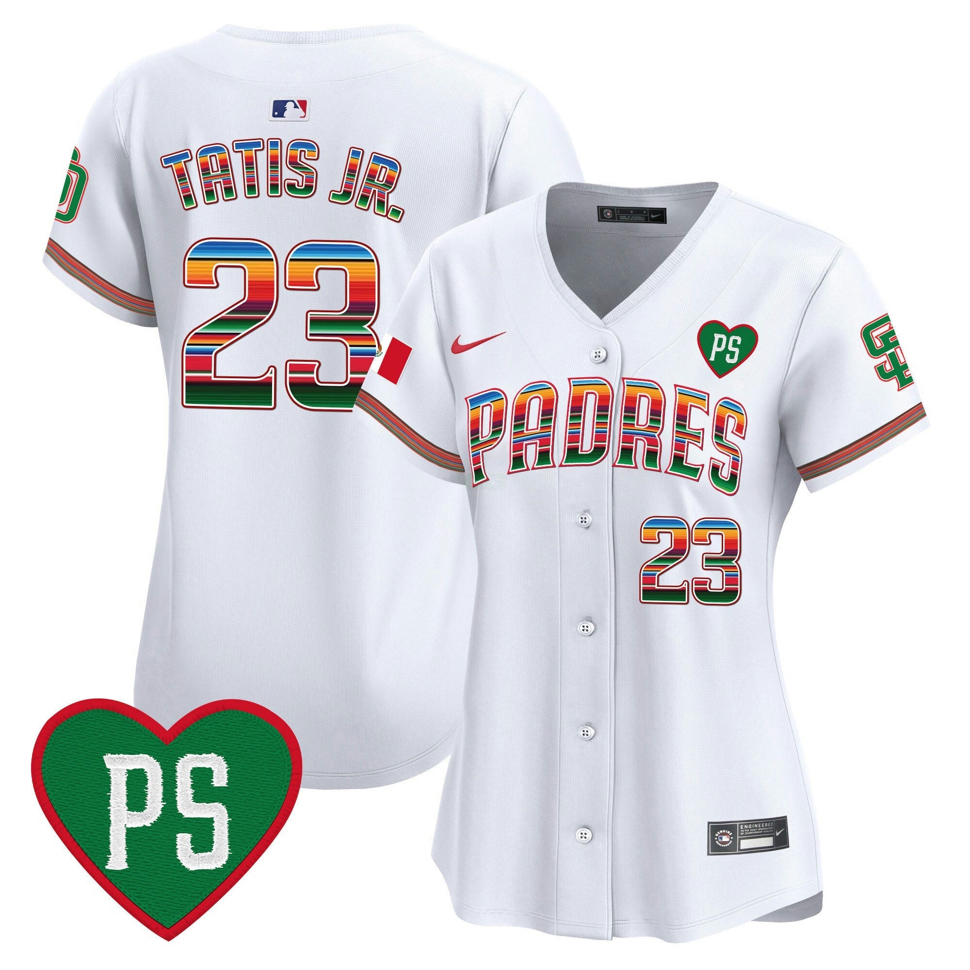 Camisa MLB Women’s Mexico “For Peter” Patch Vapor Premier Limited Jersey