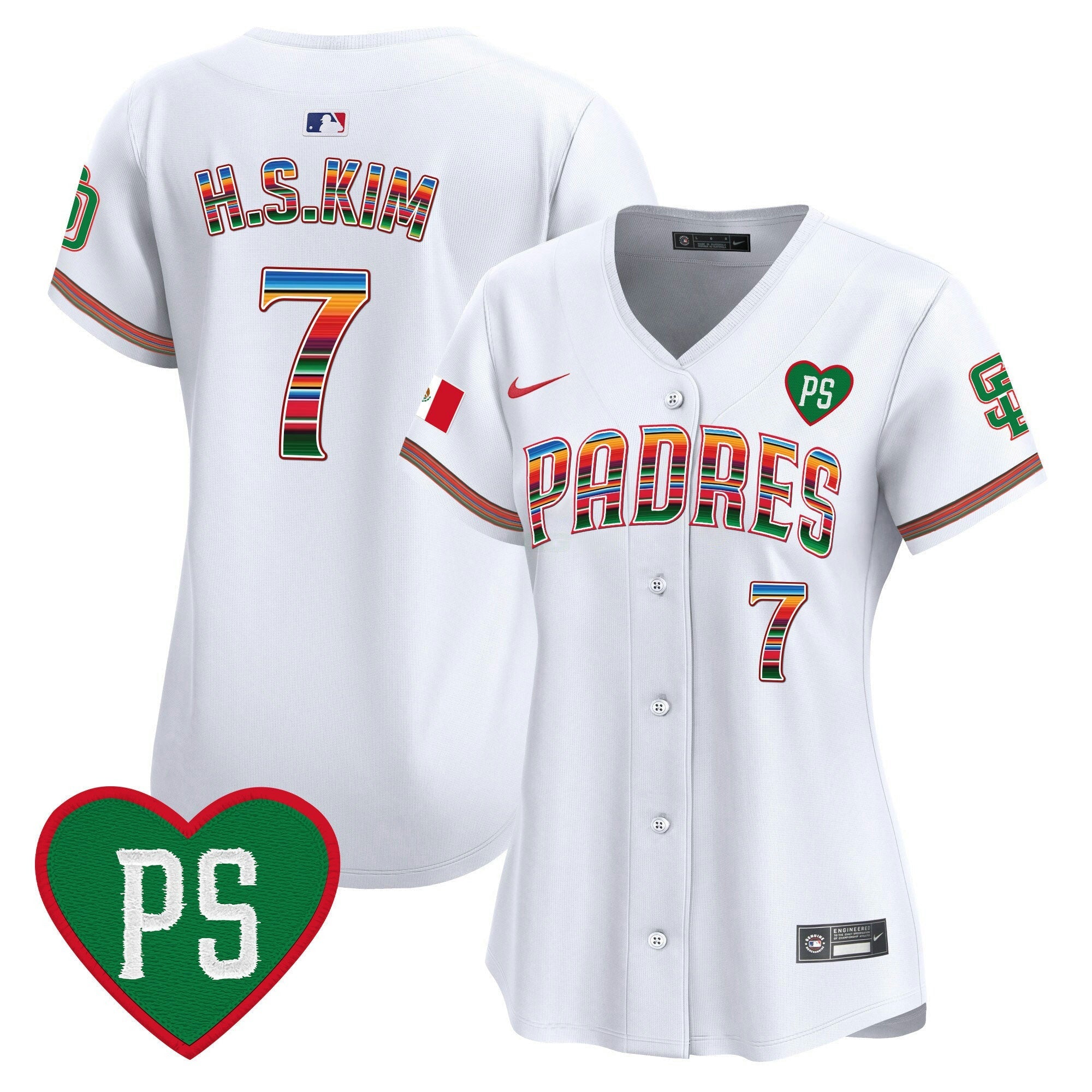 Camisa MLB Women’s Mexico “For Peter” Patch Vapor Premier Limited Jersey