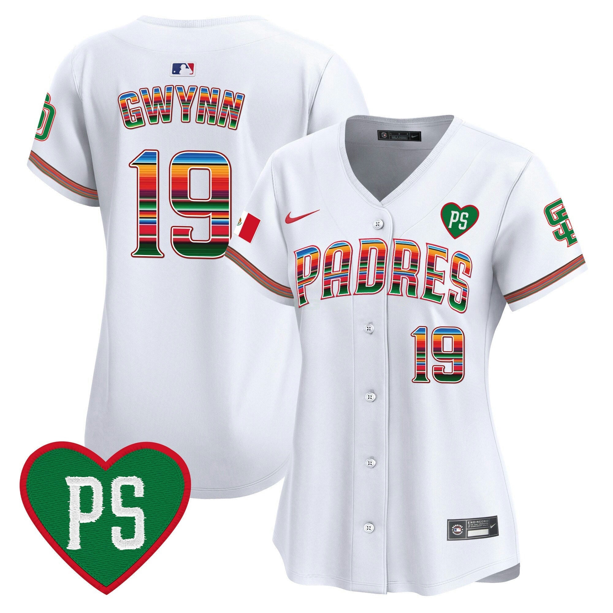 Camisa MLB Women’s Mexico “For Peter” Patch Vapor Premier Limited Jersey