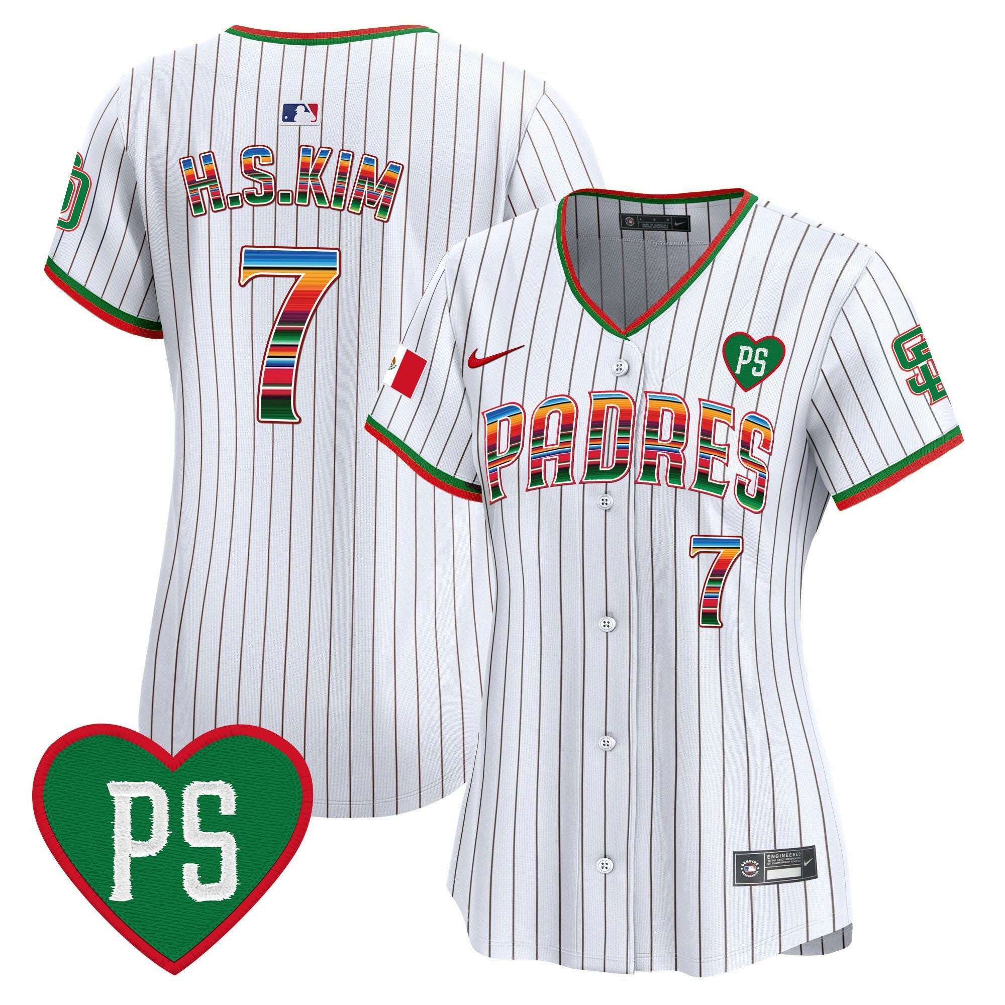 Camisa MLB Women’s Mexico “For Peter” Patch Vapor Premier Limited Jersey