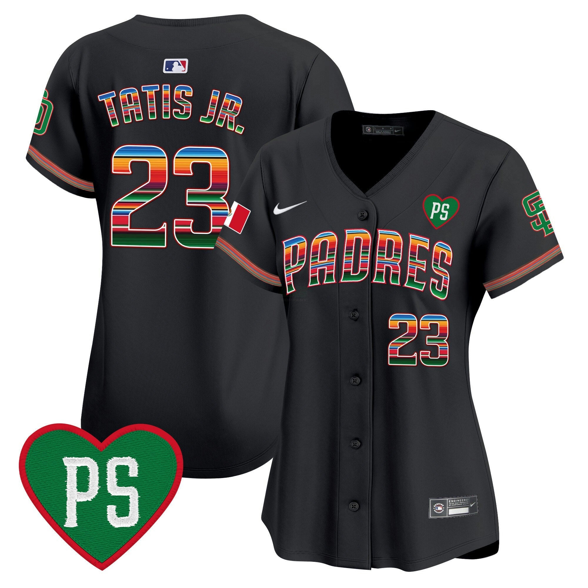 Camisa MLB Women’s Mexico “For Peter” Patch Vapor Premier Limited Jersey