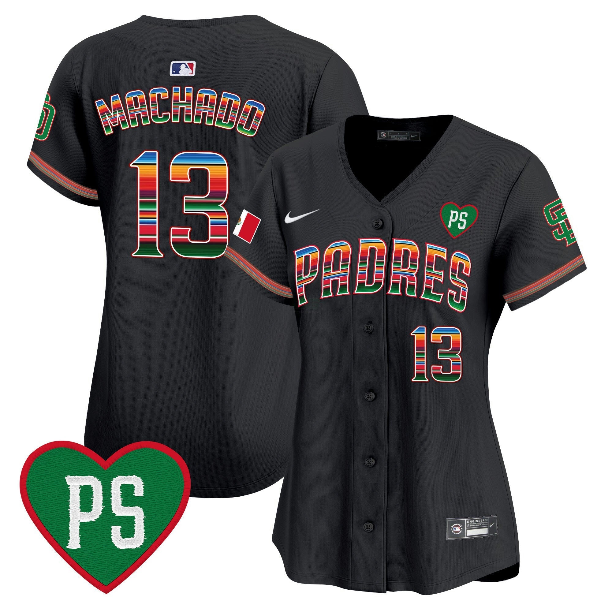 Camisa MLB Women’s Mexico “For Peter” Patch Vapor Premier Limited Jersey