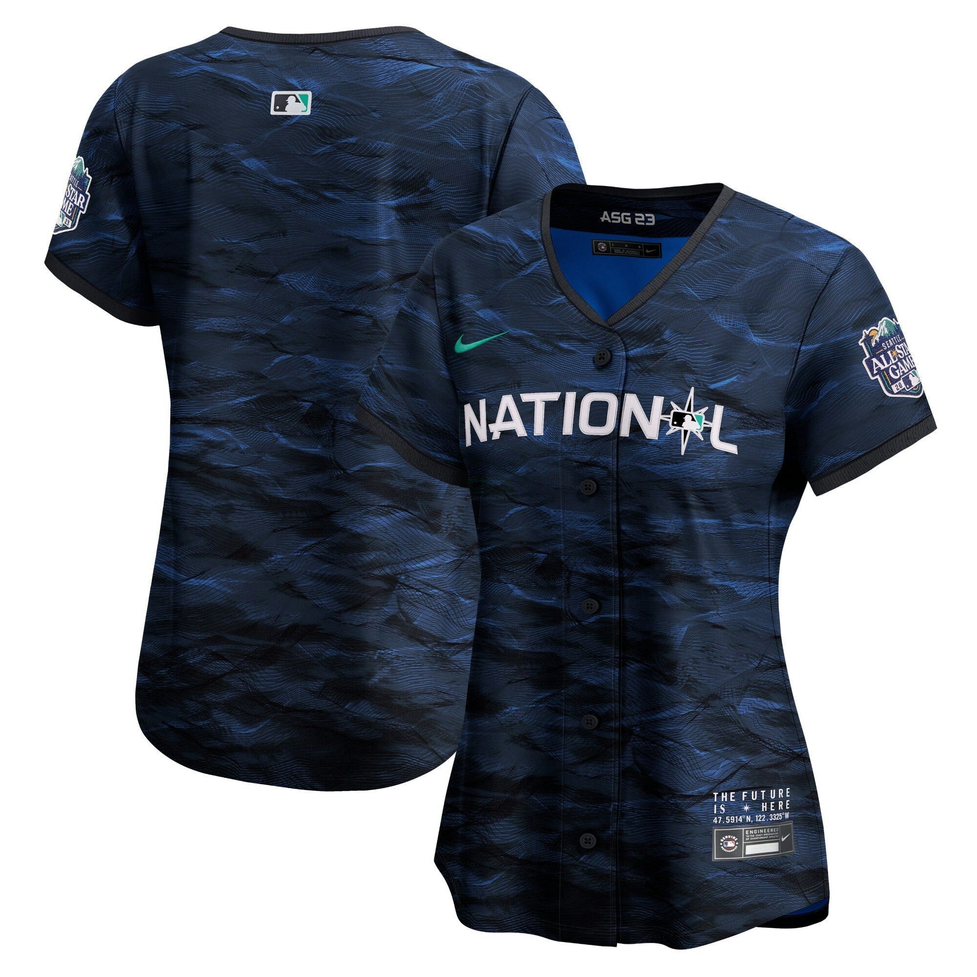 Camisa MLB Women’s National League 2023 All-Star Game Azul Royal Jersey - Azul Royal
