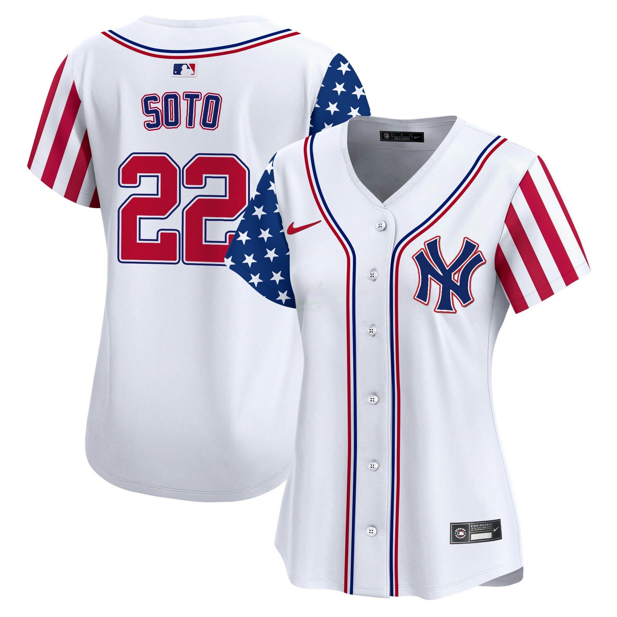 Camisa MLB Women’s New York 2024 Independence Day Vapor Premier Limited Jersey