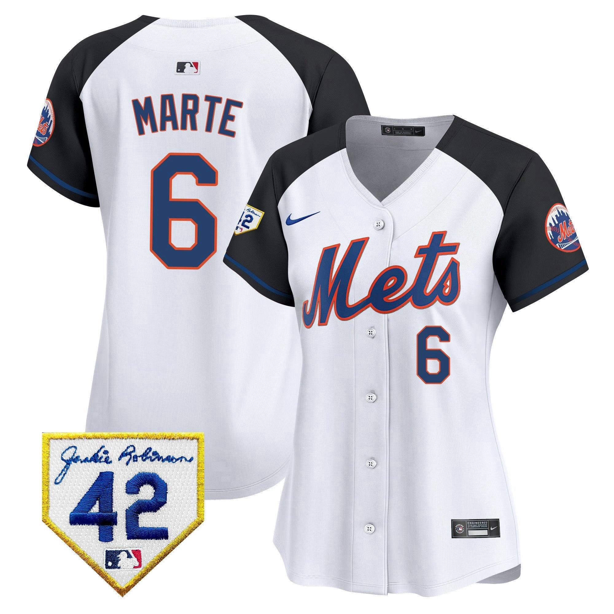 Camisa MLB Women’s New York 2024 Jackie Robinson Patch Vapor Premier Limited Jersey