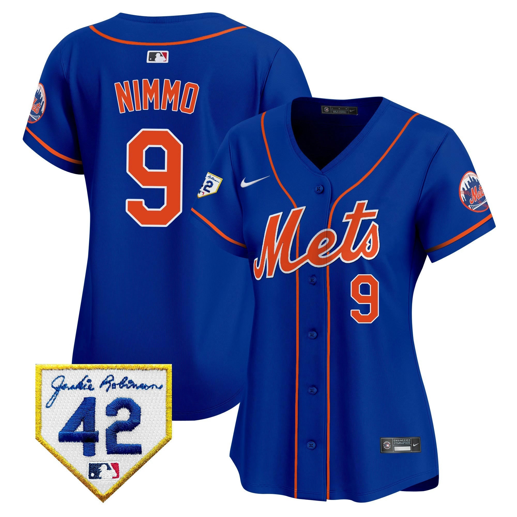 Camisa MLB Women’s New York 2024 Jackie Robinson Patch Vapor Premier Limited Jersey