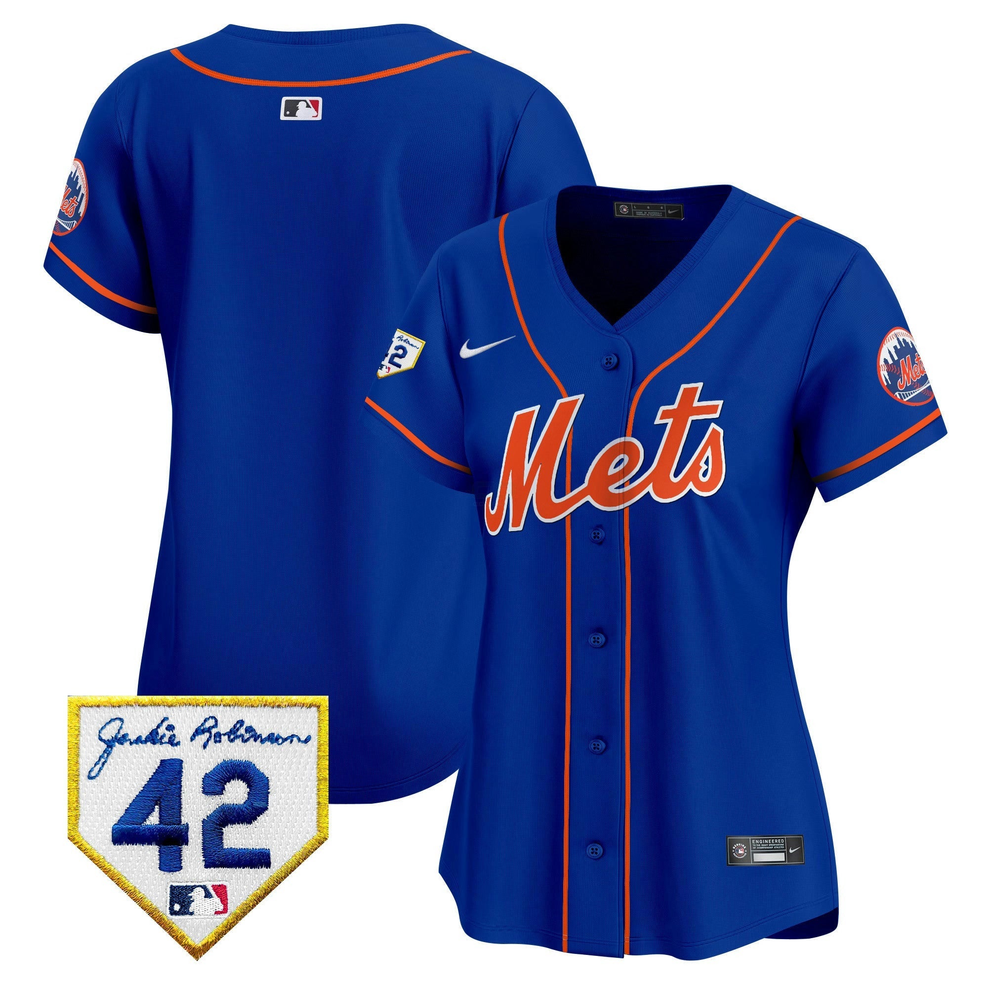 Camisa MLB Women’s New York 2024 Jackie Robinson Patch Vapor Premier Limited Jersey