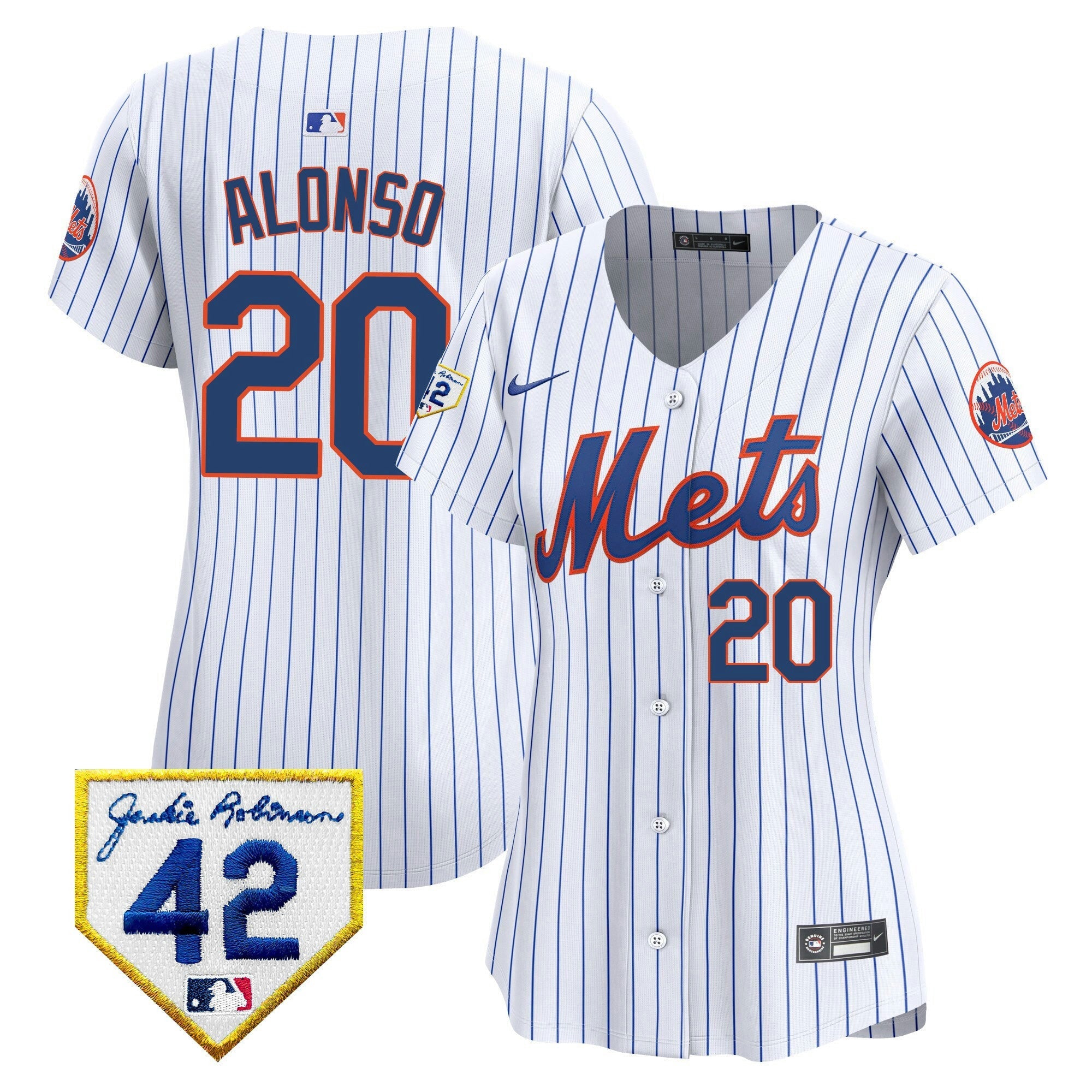 Camisa MLB Women’s New York 2024 Jackie Robinson Patch Vapor Premier Limited Jersey