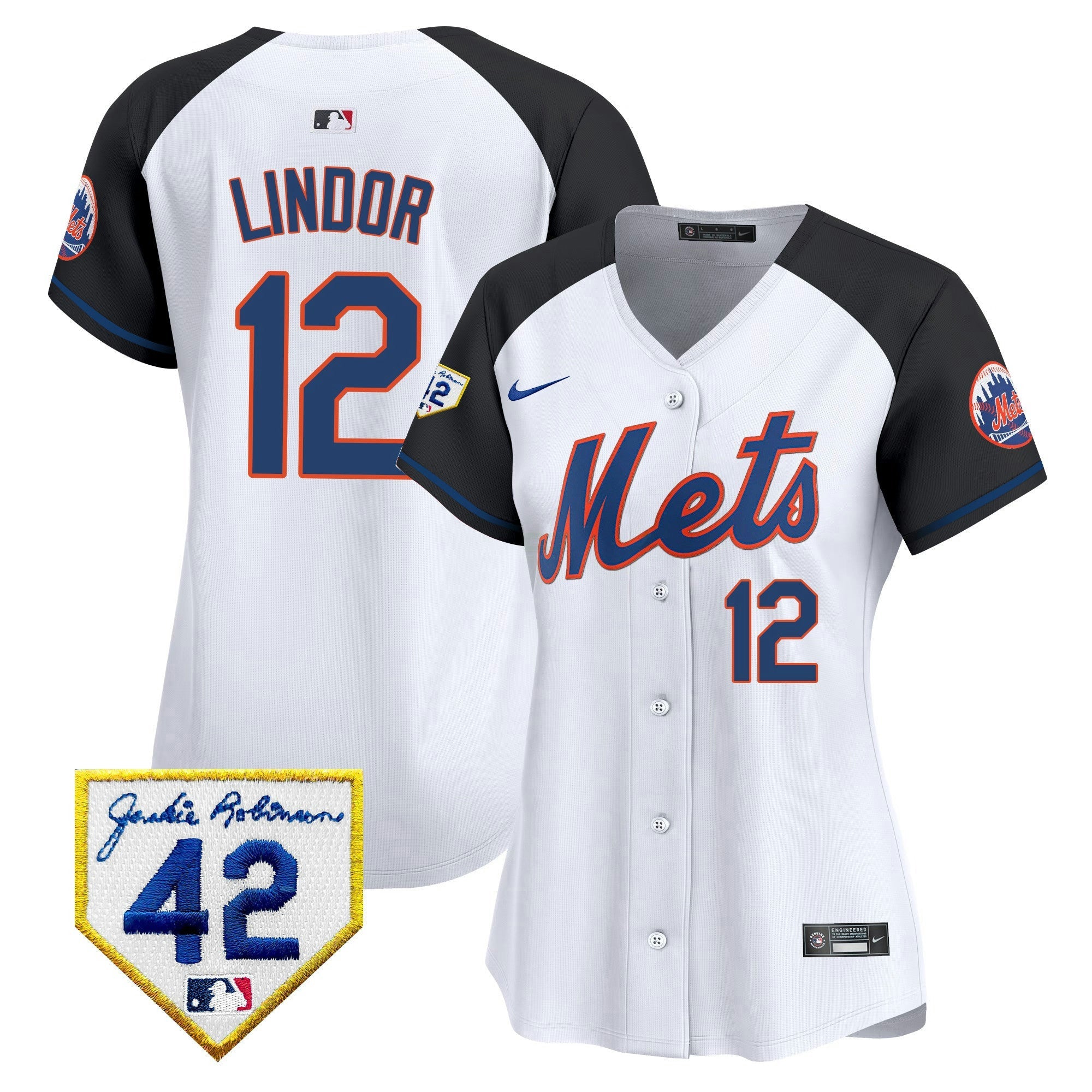 Camisa MLB Women’s New York 2024 Jackie Robinson Patch Vapor Premier Limited Jersey