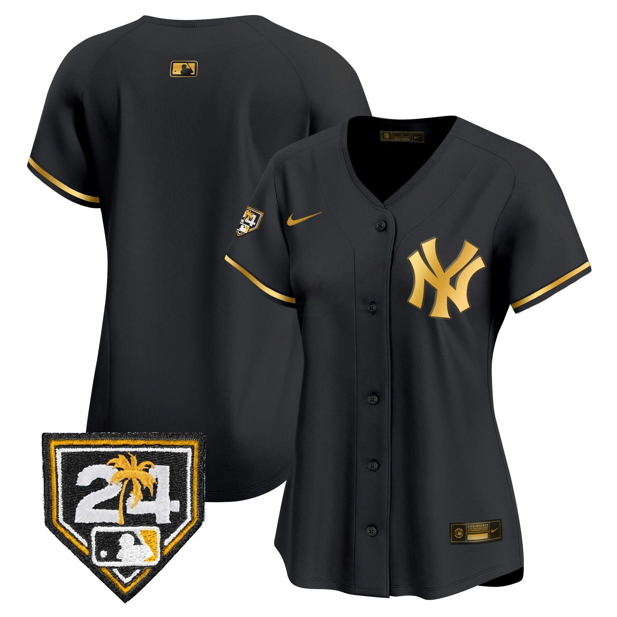 Camisa MLB Women’s New York 2024 Spring Training Patch Vapor Premier Limited Jersey