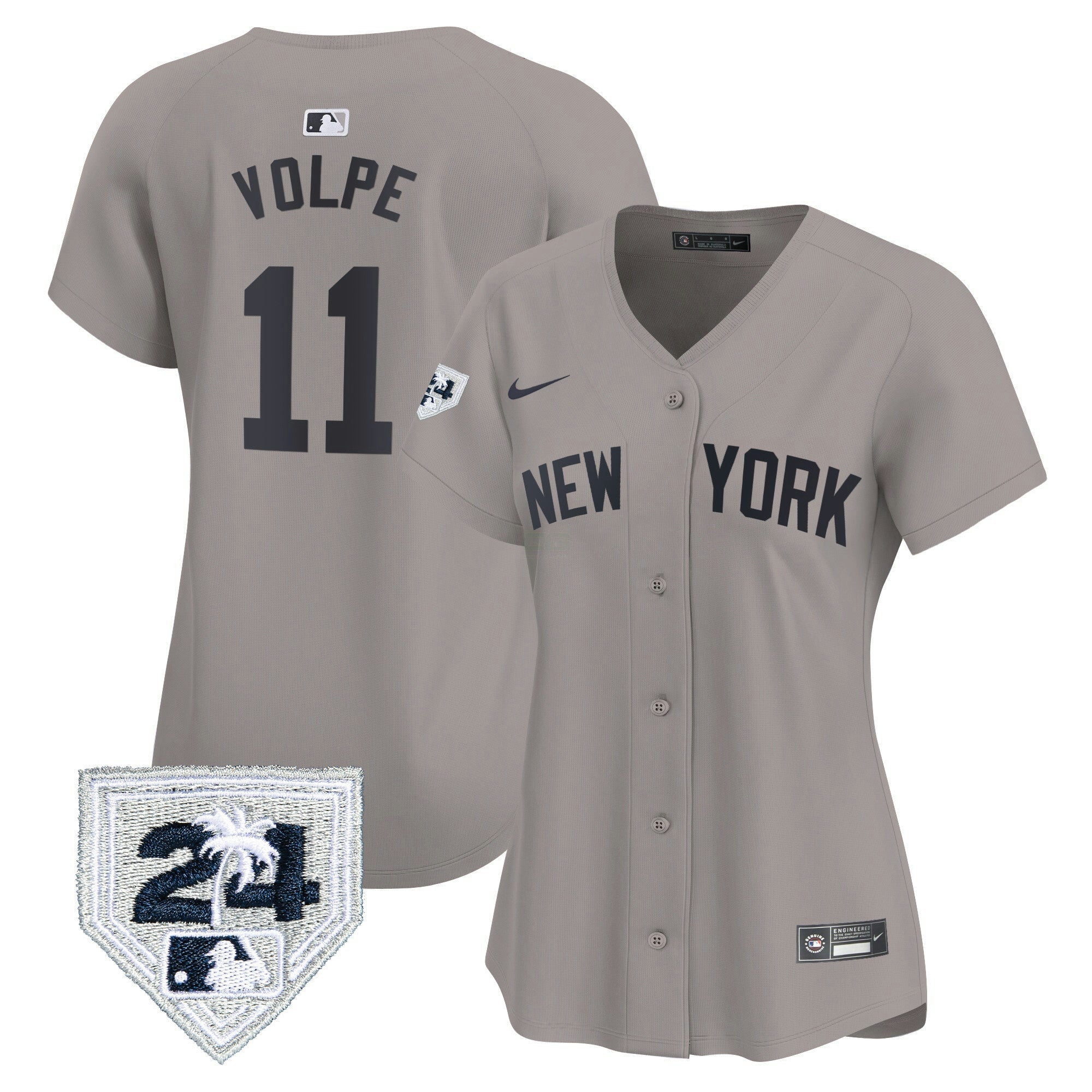 Camisa MLB Women’s New York 2024 Spring Training Patch Vapor Premier Limited Jersey