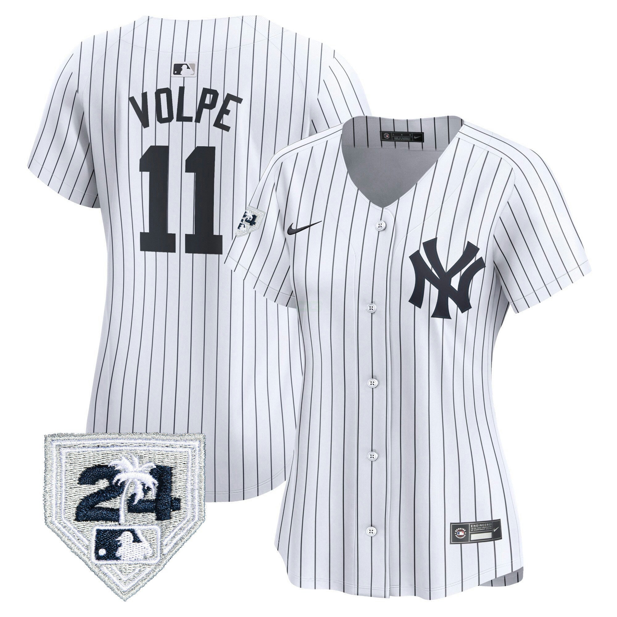 Camisa MLB Women’s New York 2024 Spring Training Patch Vapor Premier Limited Jersey