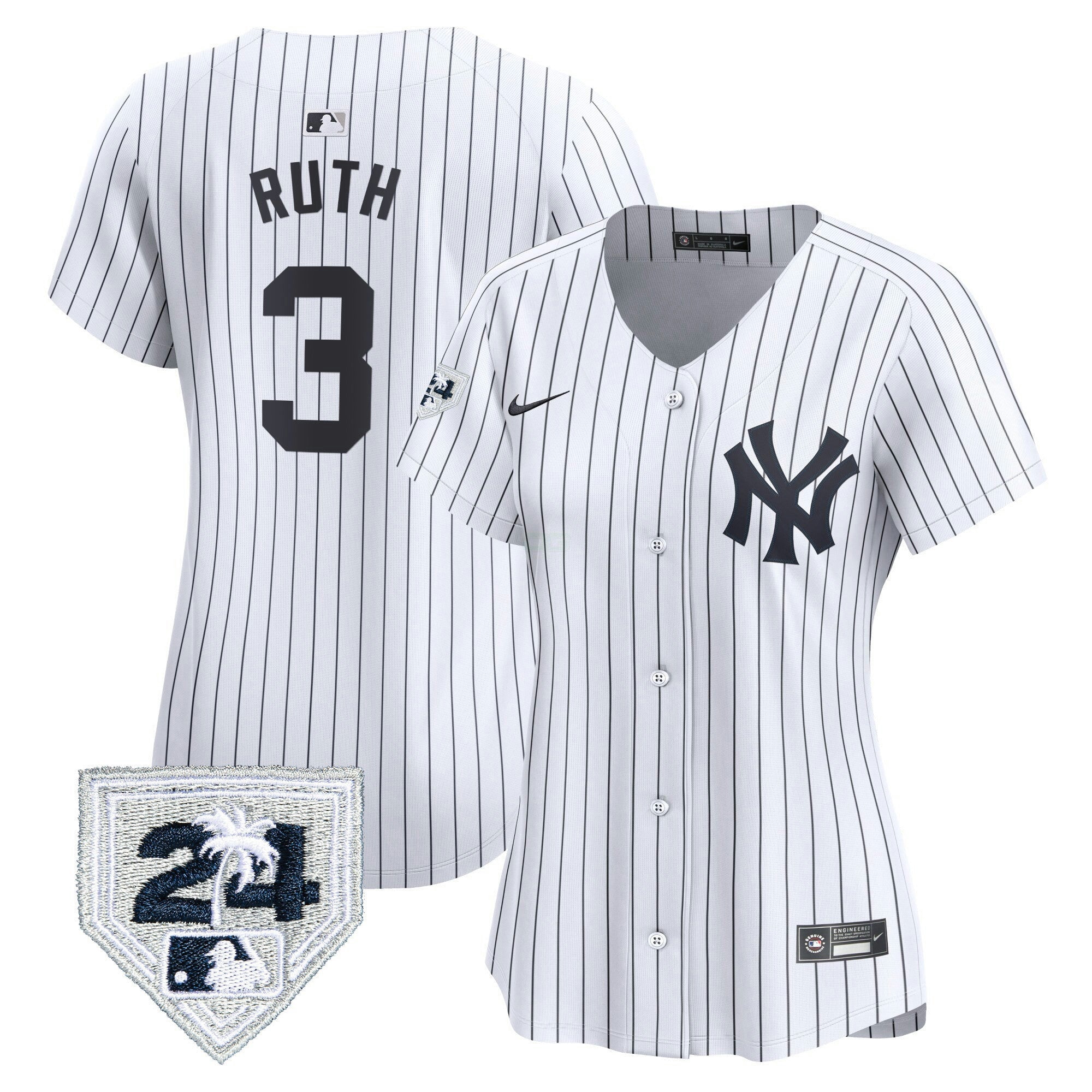 Camisa MLB Women’s New York 2024 Spring Training Patch Vapor Premier Limited Jersey