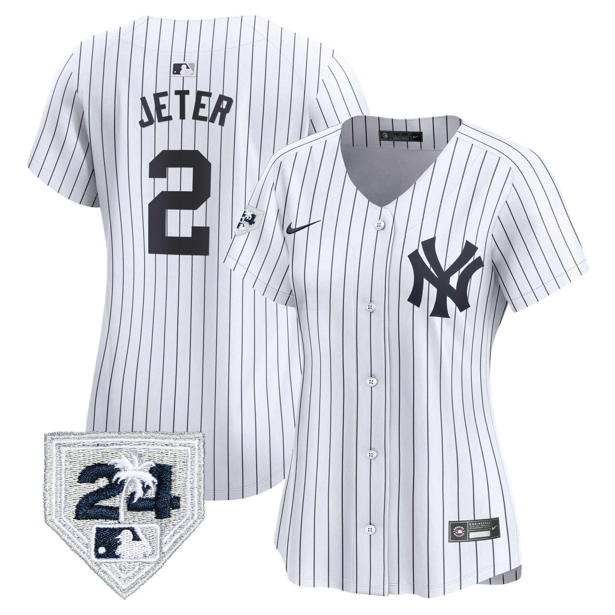 Camisa MLB Women’s New York 2024 Spring Training Patch Vapor Premier Limited Jersey