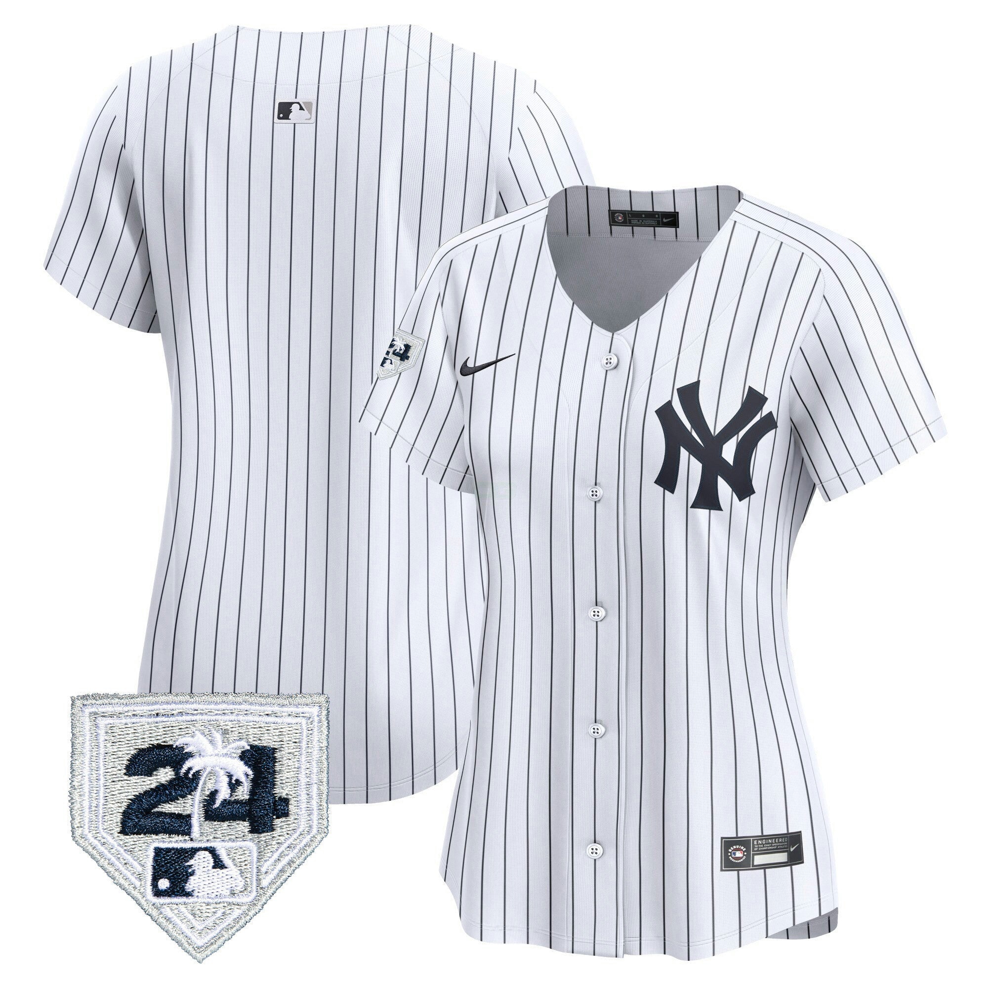 Camisa MLB Women’s New York 2024 Spring Training Patch Vapor Premier Limited Jersey