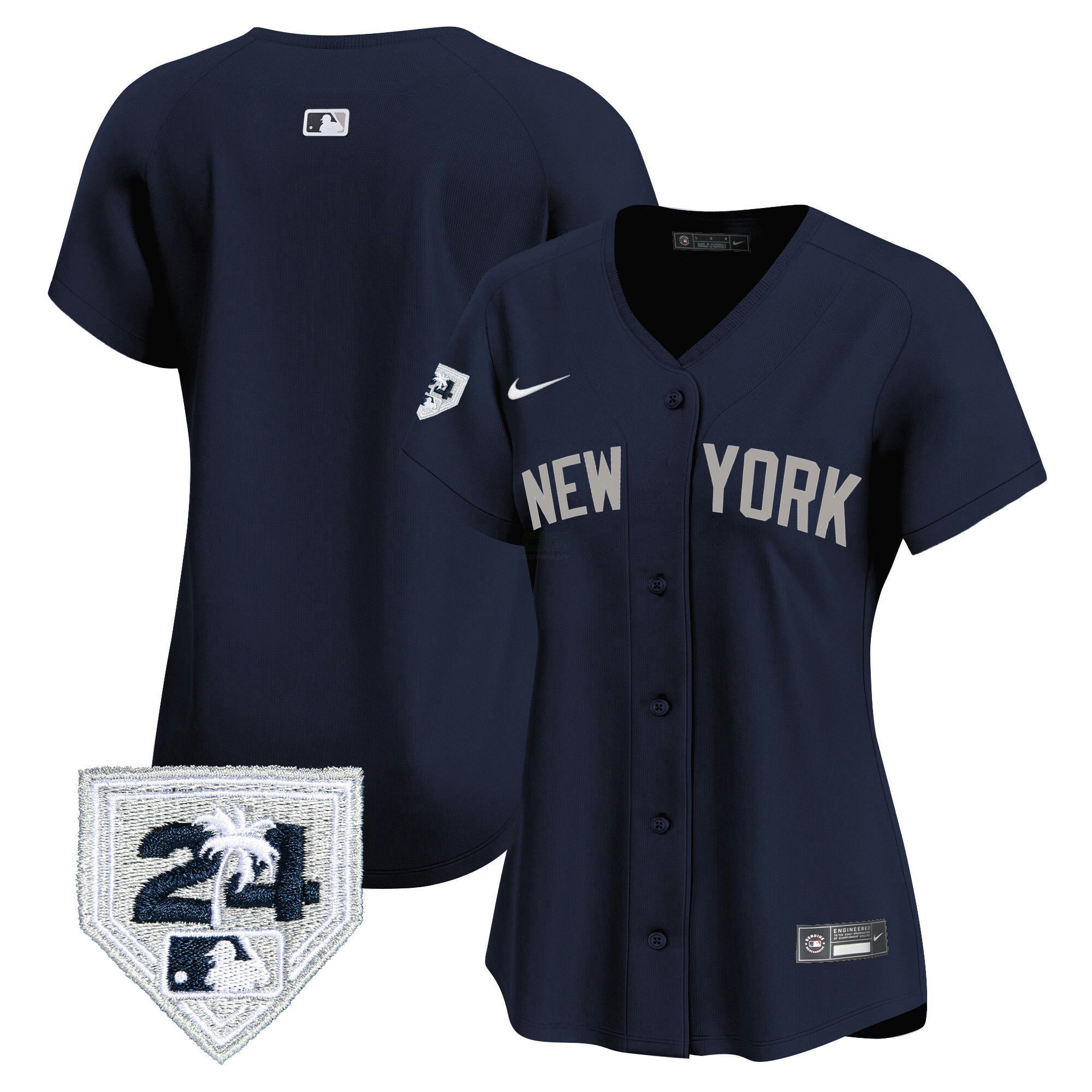 Camisa MLB Women’s New York 2024 Spring Training Patch Vapor Premier Limited Jersey