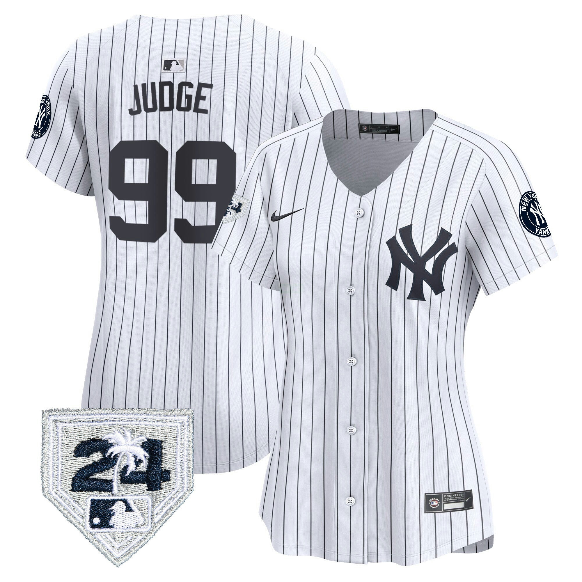 Camisa MLB Women’s New York 2024 Spring Training Patch Vapor Premier Limited Jersey V2