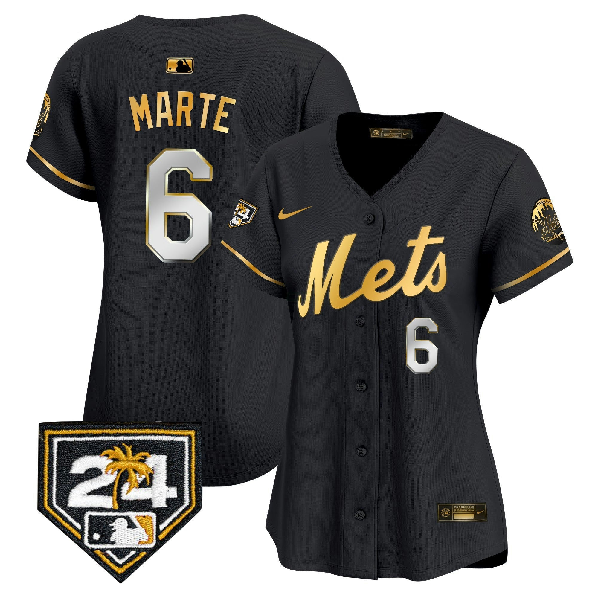 Camisa MLB Women’s New York 2024 Spring Training Vapor Premier Limited Jersey V2