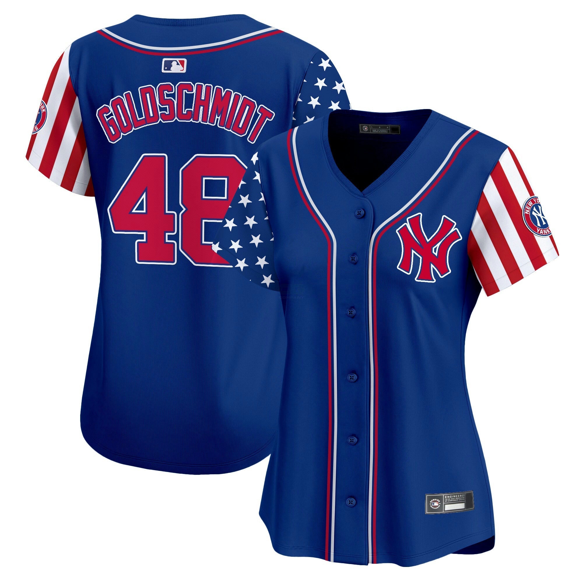 Camisa MLB Women’s New York 2025 Independence Day Vapor Premier Limited Jersey