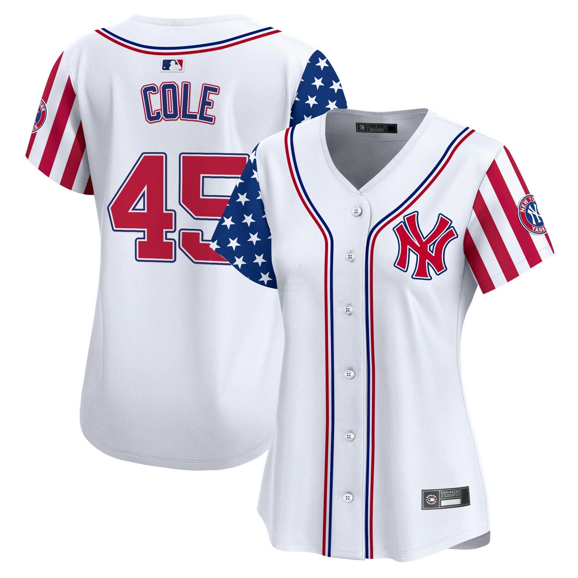 Camisa MLB Women’s New York 2025 Independence Day Vapor Premier Limited Jersey