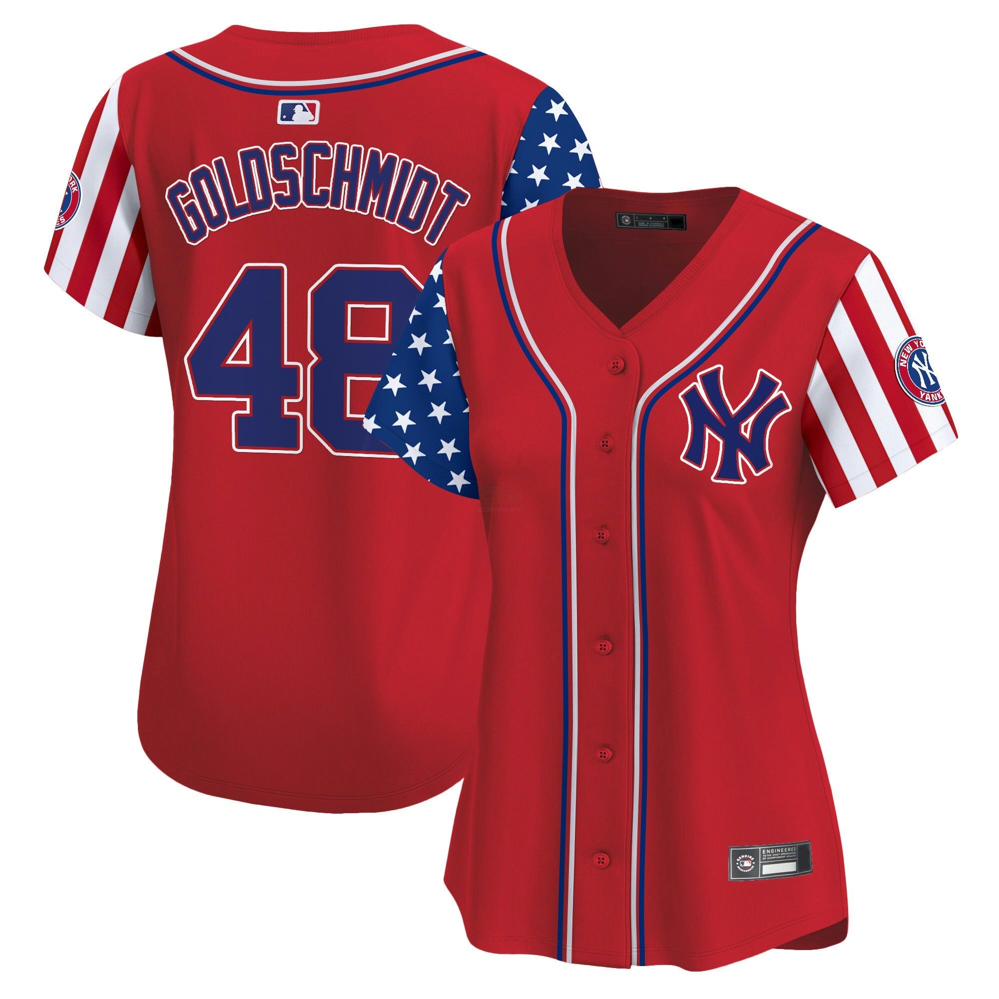 Camisa MLB Women’s New York 2025 Independence Day Vapor Premier Limited Jersey