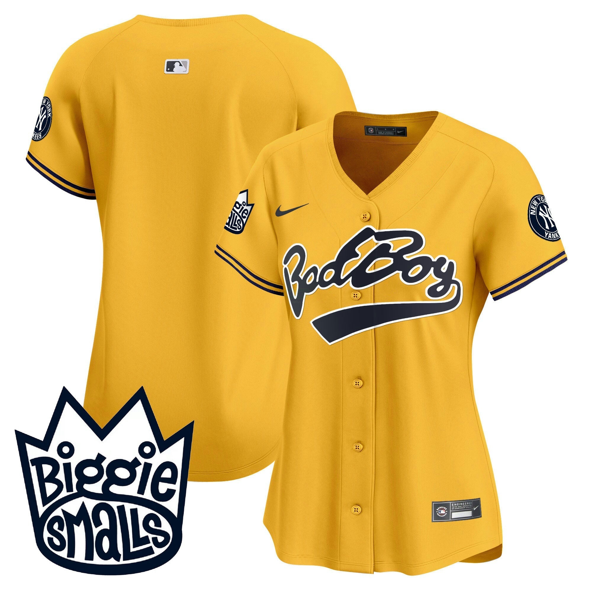 Camisa MLB Women’s New York Biggie Smalls Vapor Premier Limited Jersey