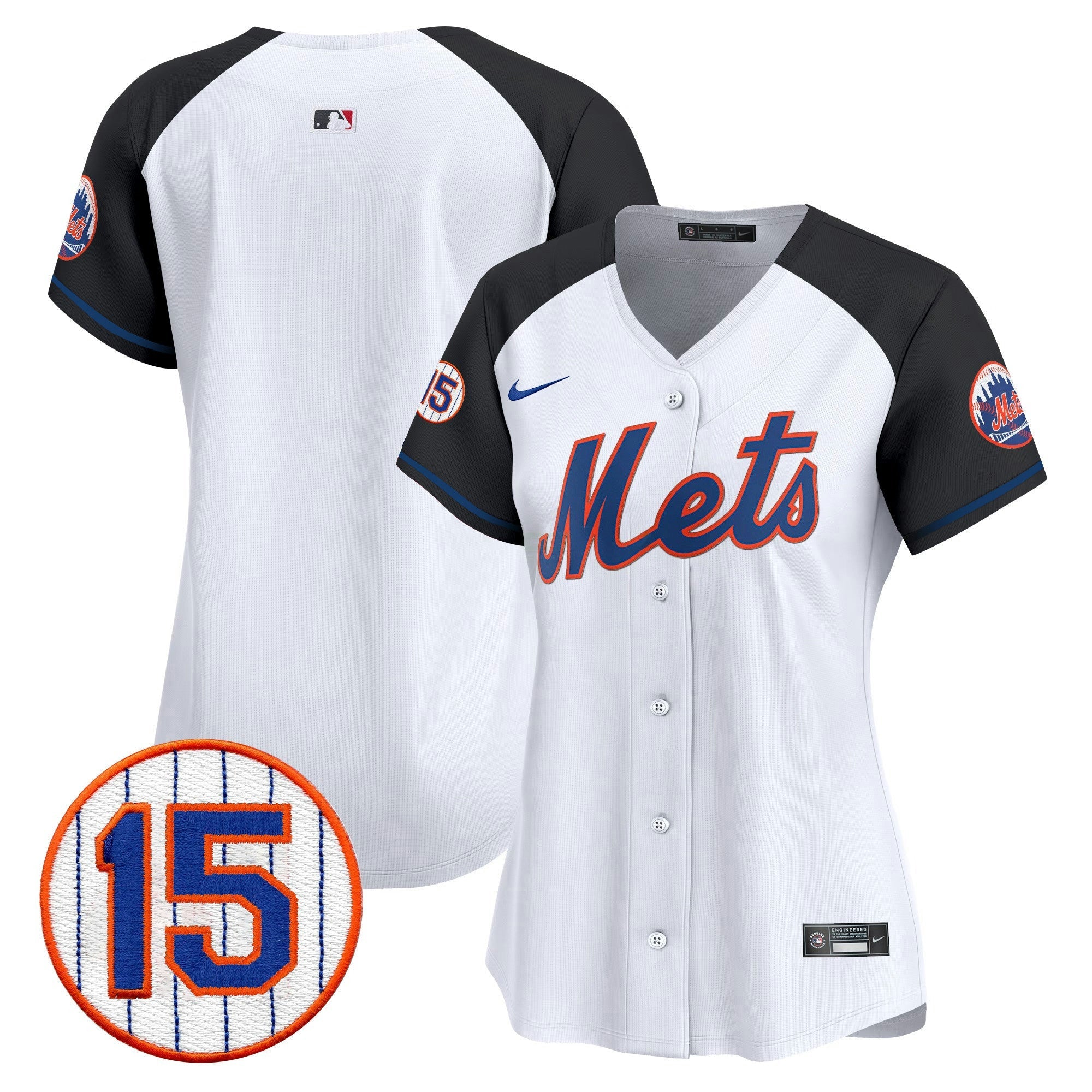 Camisa MLB Women’s New York Jerry Grote Patch Vapor Premier Limited Jersey
