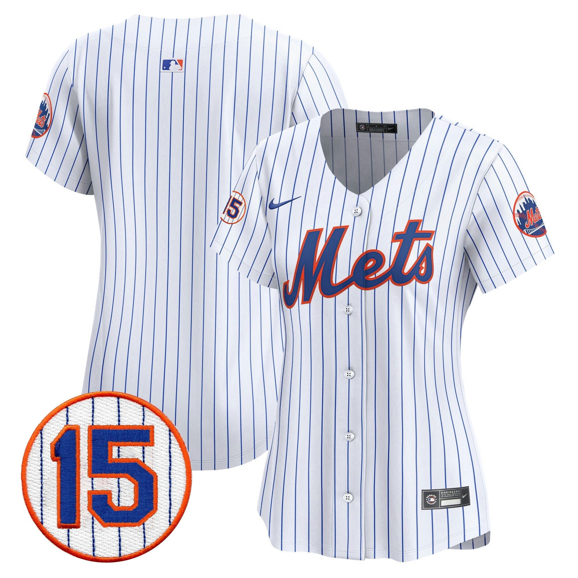 Camisa MLB Women’s New York Jerry Grote Patch Vapor Premier Limited Jersey