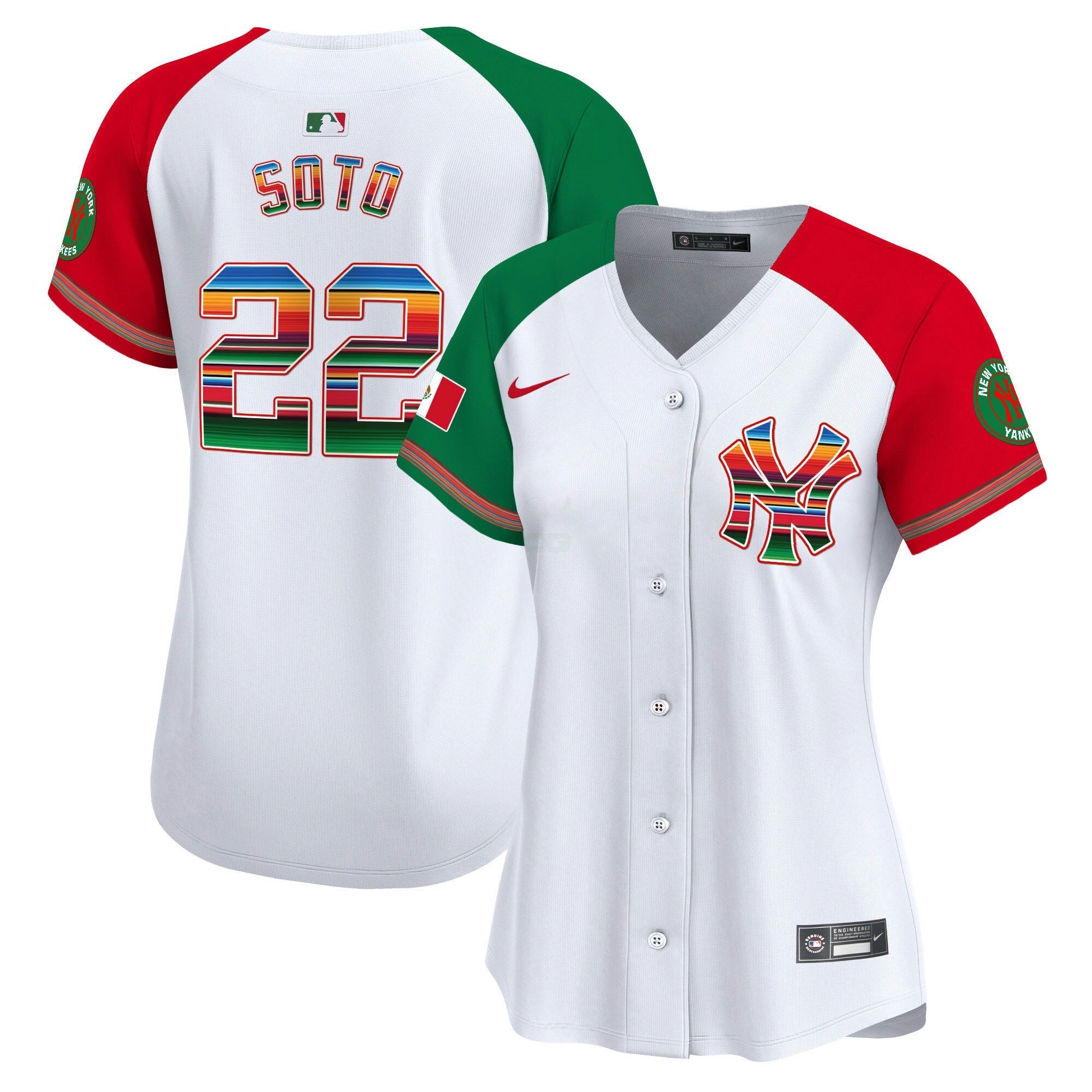 Camisa MLB Women’s New York Mexico Vapor Premier Limited Jersey