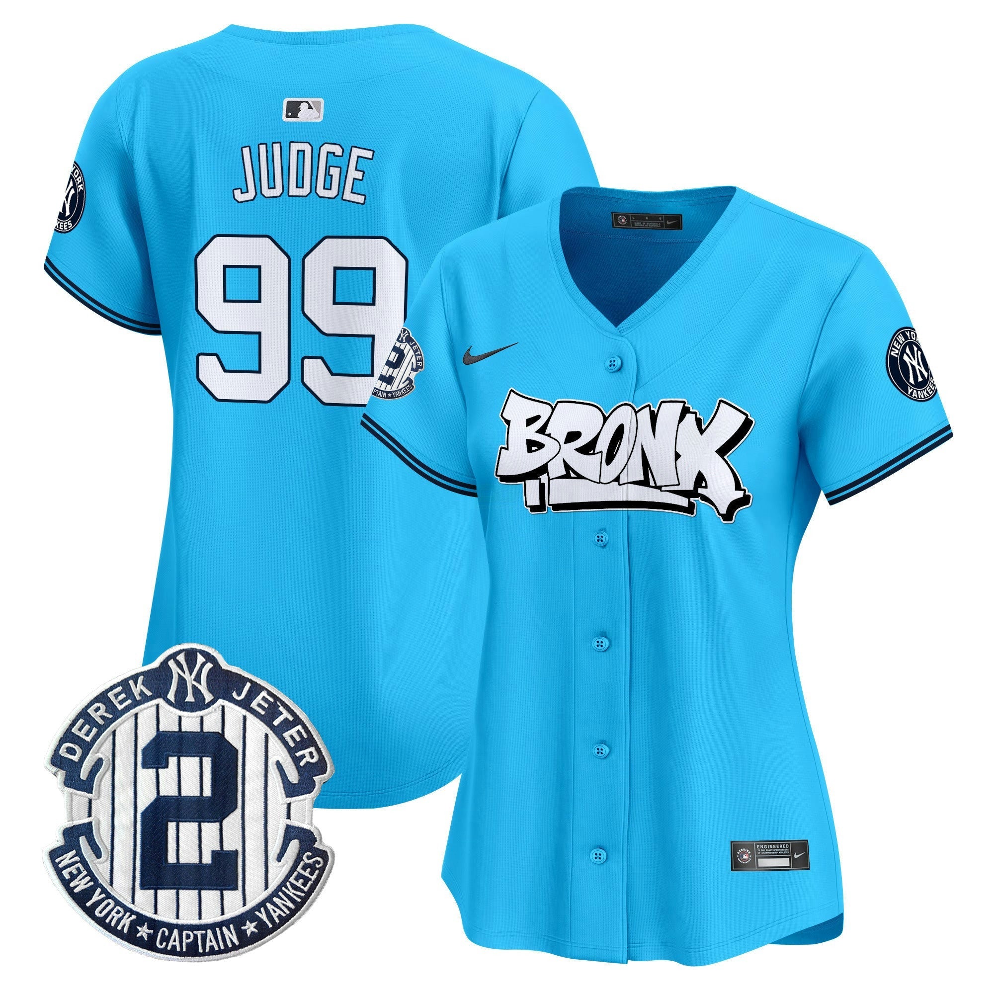 Camisa MLB Women’s New York The Bronx Graffiti Vapor Premier Limited Jersey V3