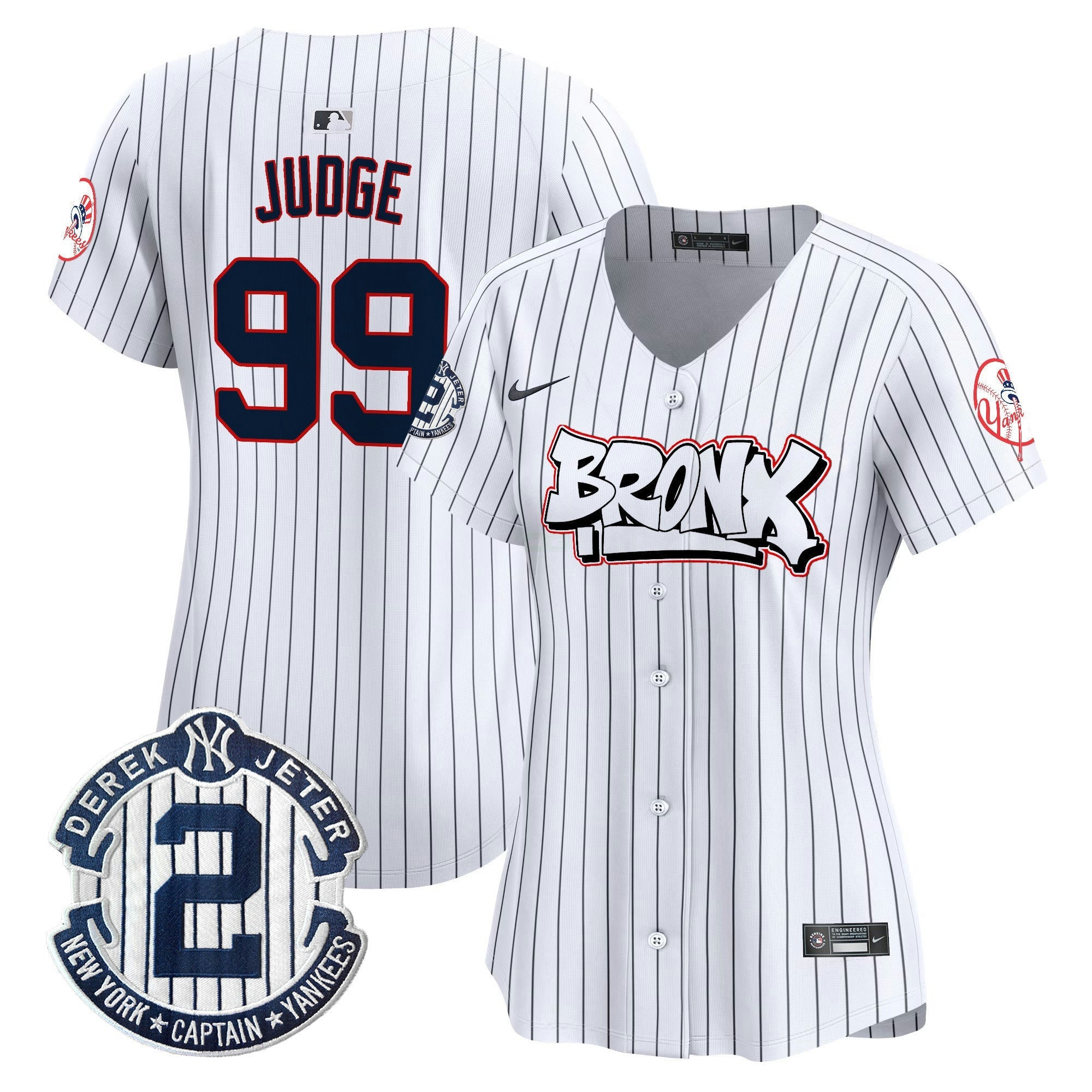 Camisa MLB Women’s New York The Bronx Graffiti Vapor Premier Limited Jersey V4