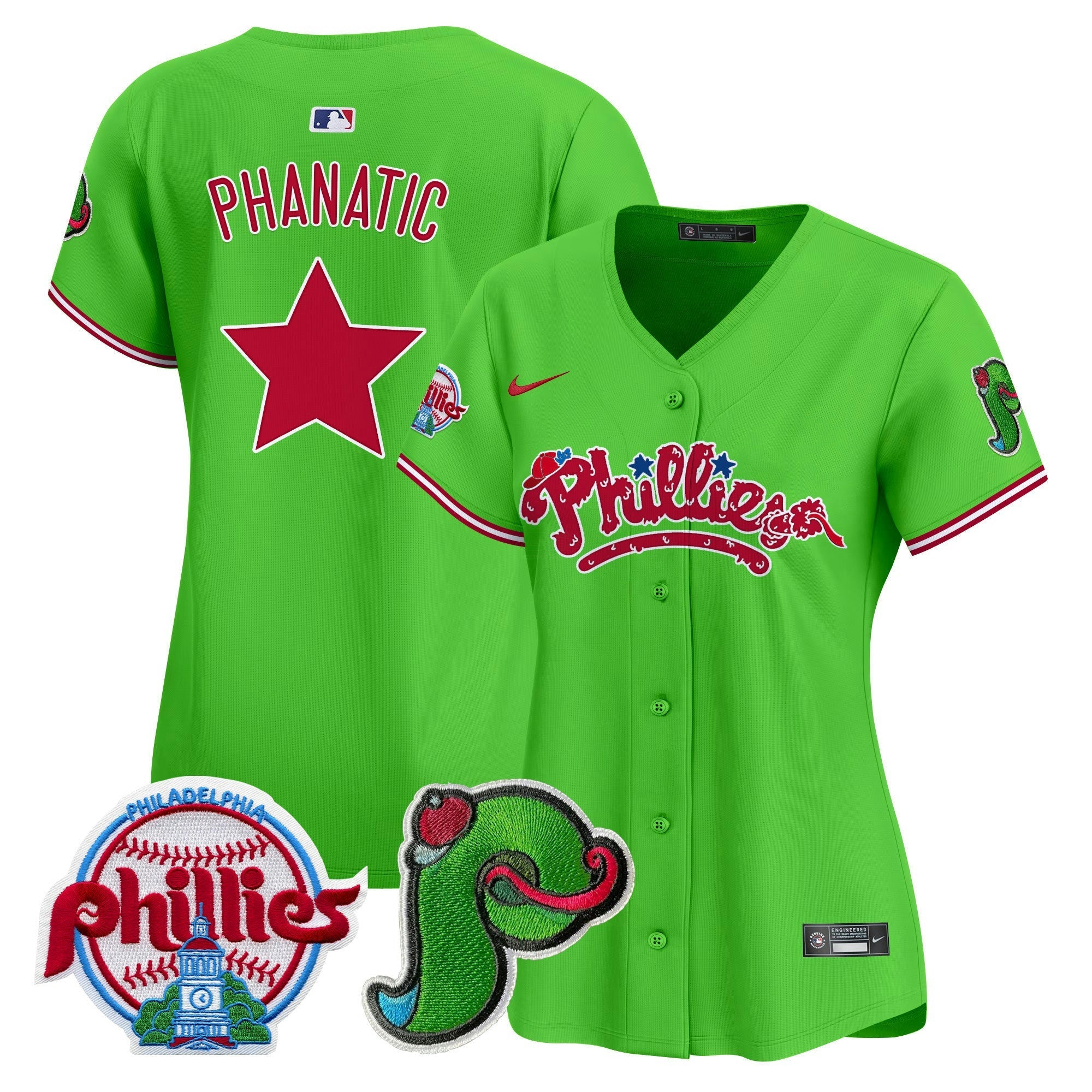 Camisa MLB Women’s Phanatic Patch Vapor Premier Limited Jersey V4