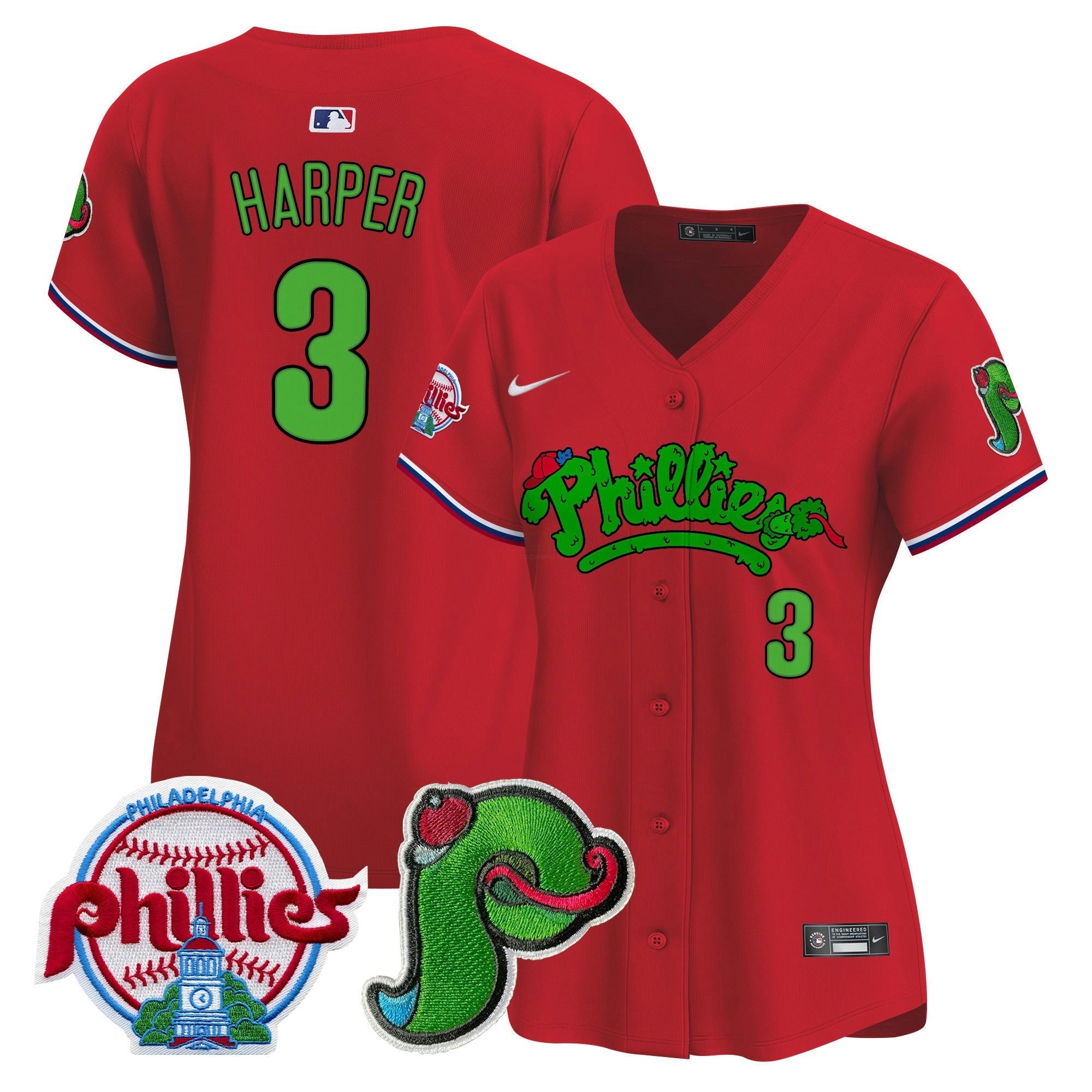 Camisa MLB Women’s Phanatic Patch Vapor Premier Limited Jersey V4