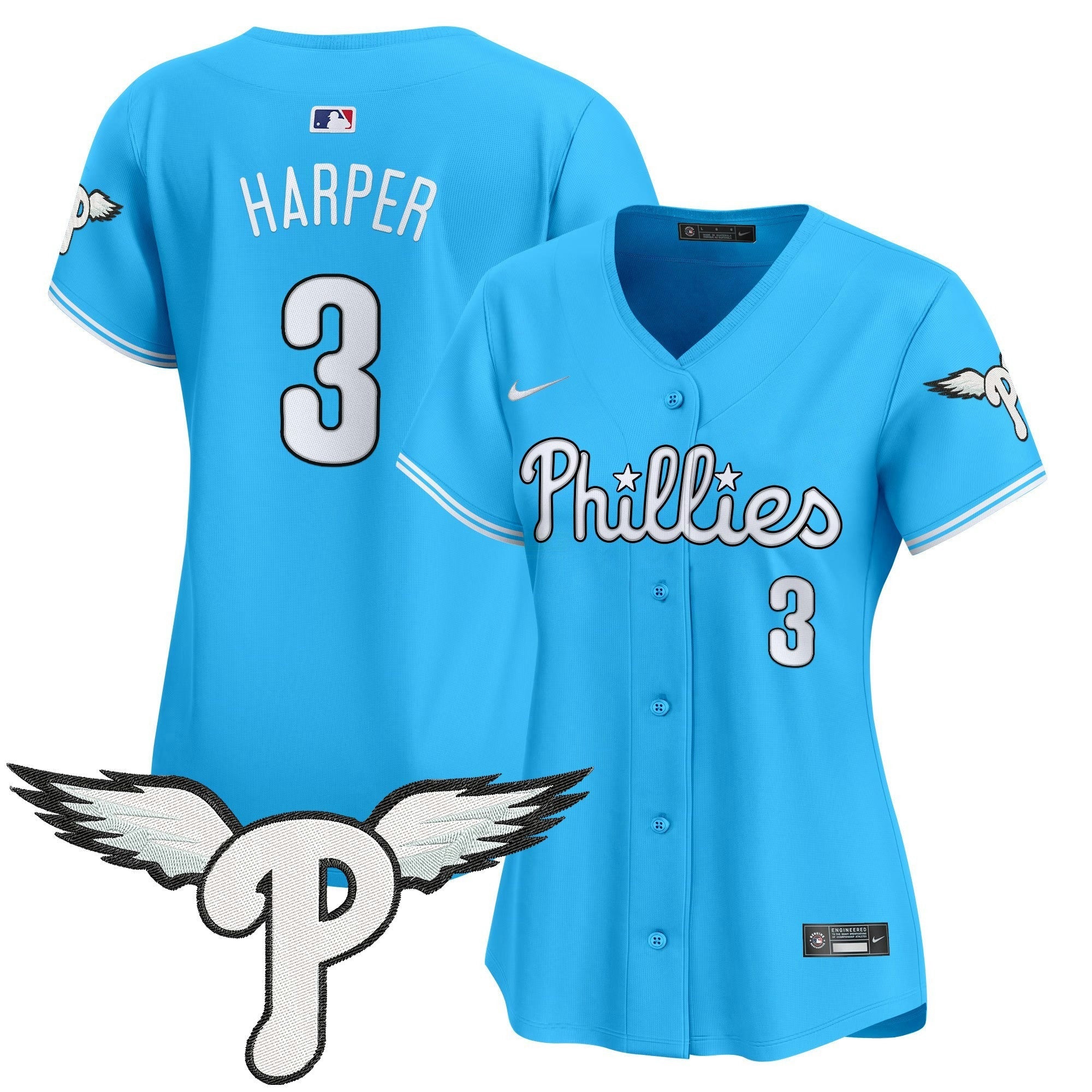 Camisa MLB Women’s Philadelphia 2025 Vapor Premier Limited Jersey