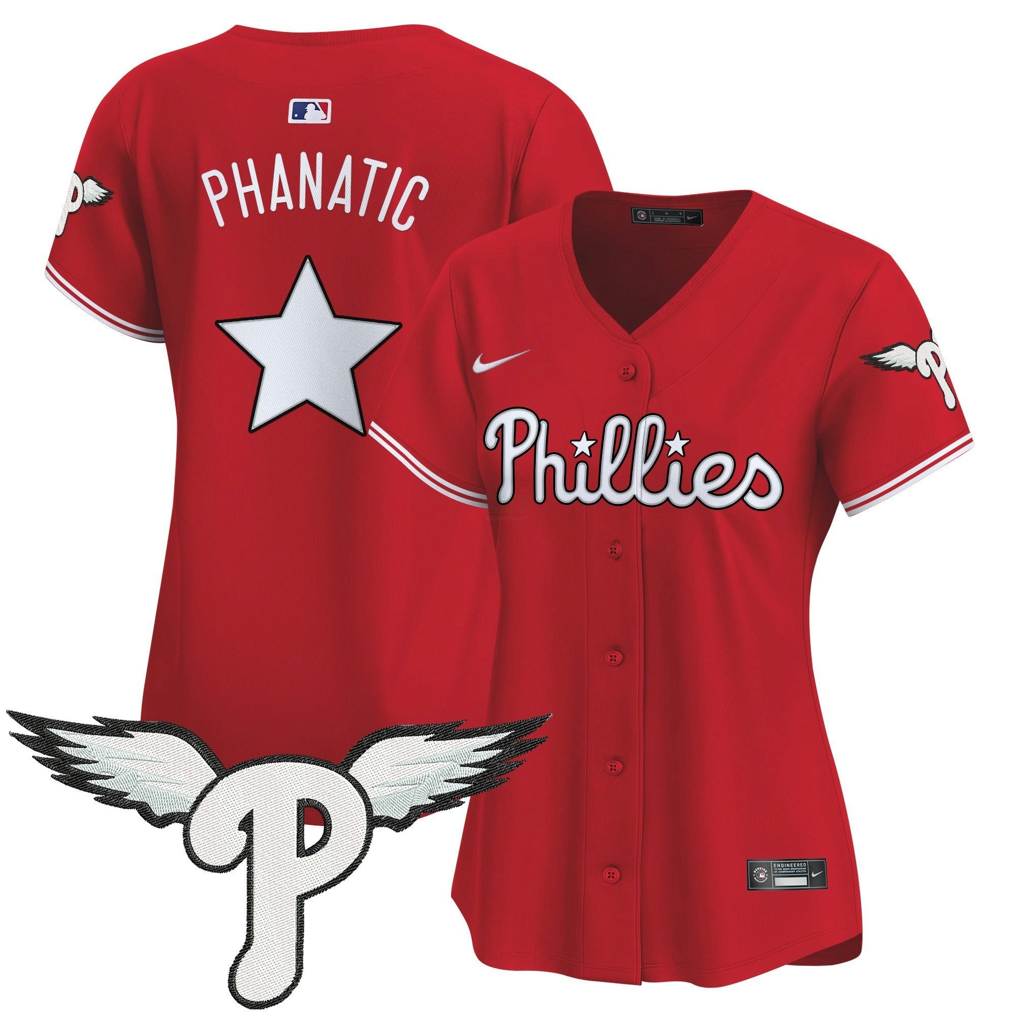Camisa MLB Women’s Philadelphia 2025 Vapor Premier Limited Jersey