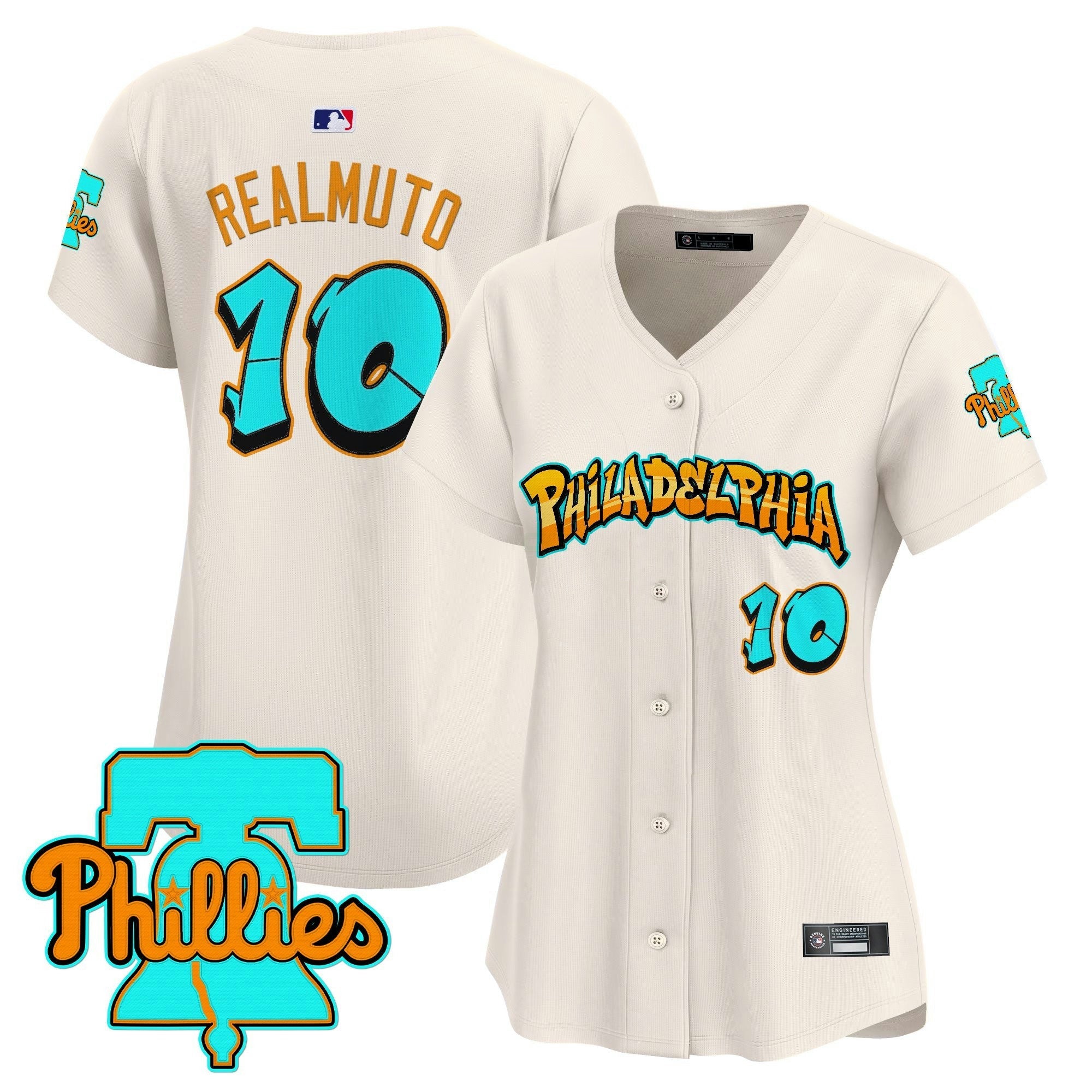 Camisa MLB Women’s Philadelphia ‘Graffiti Broad Street Edition’ Vapor Premier Limited Jersey