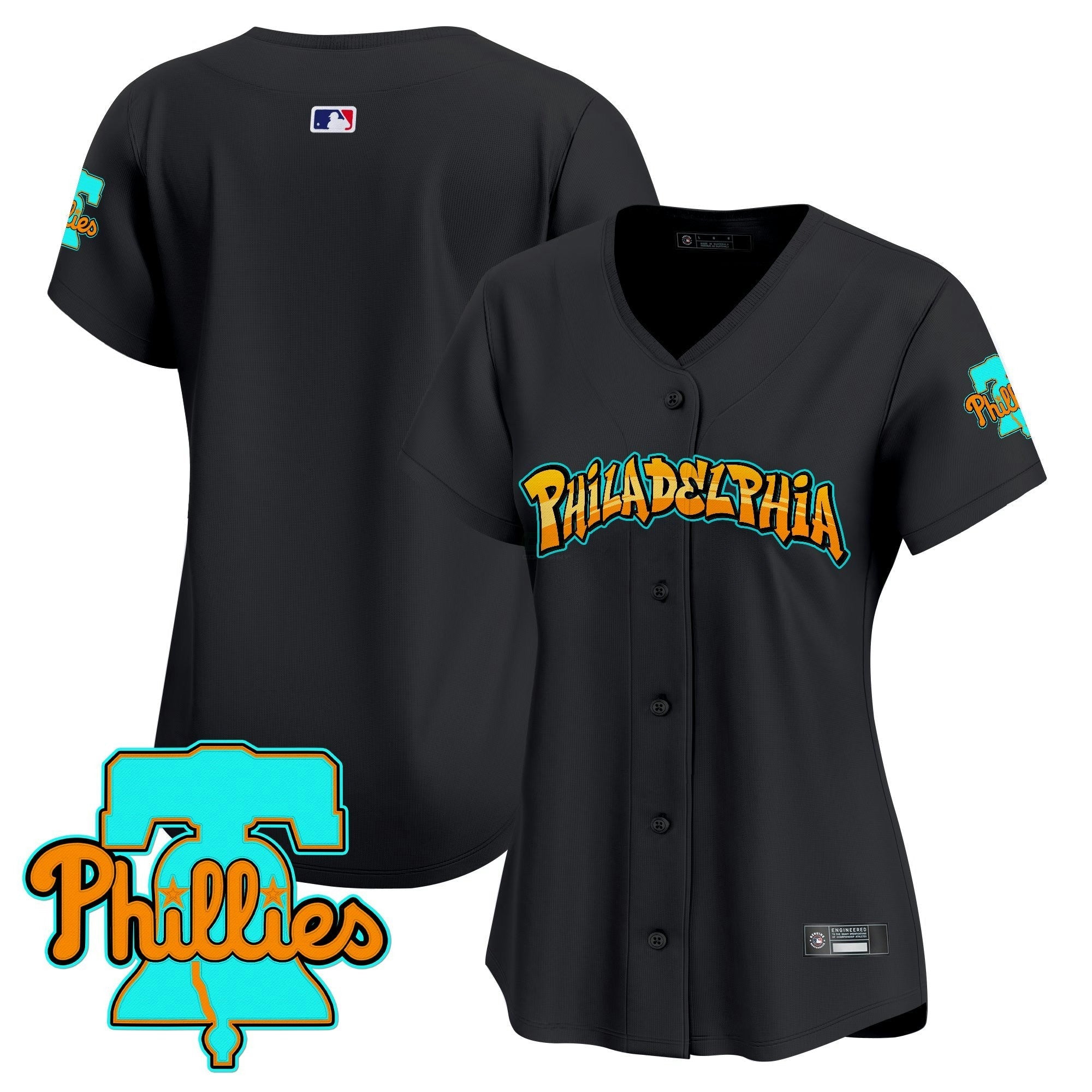 Camisa MLB Women’s Philadelphia ‘Graffiti Broad Street Edition’ Vapor Premier Limited Jersey