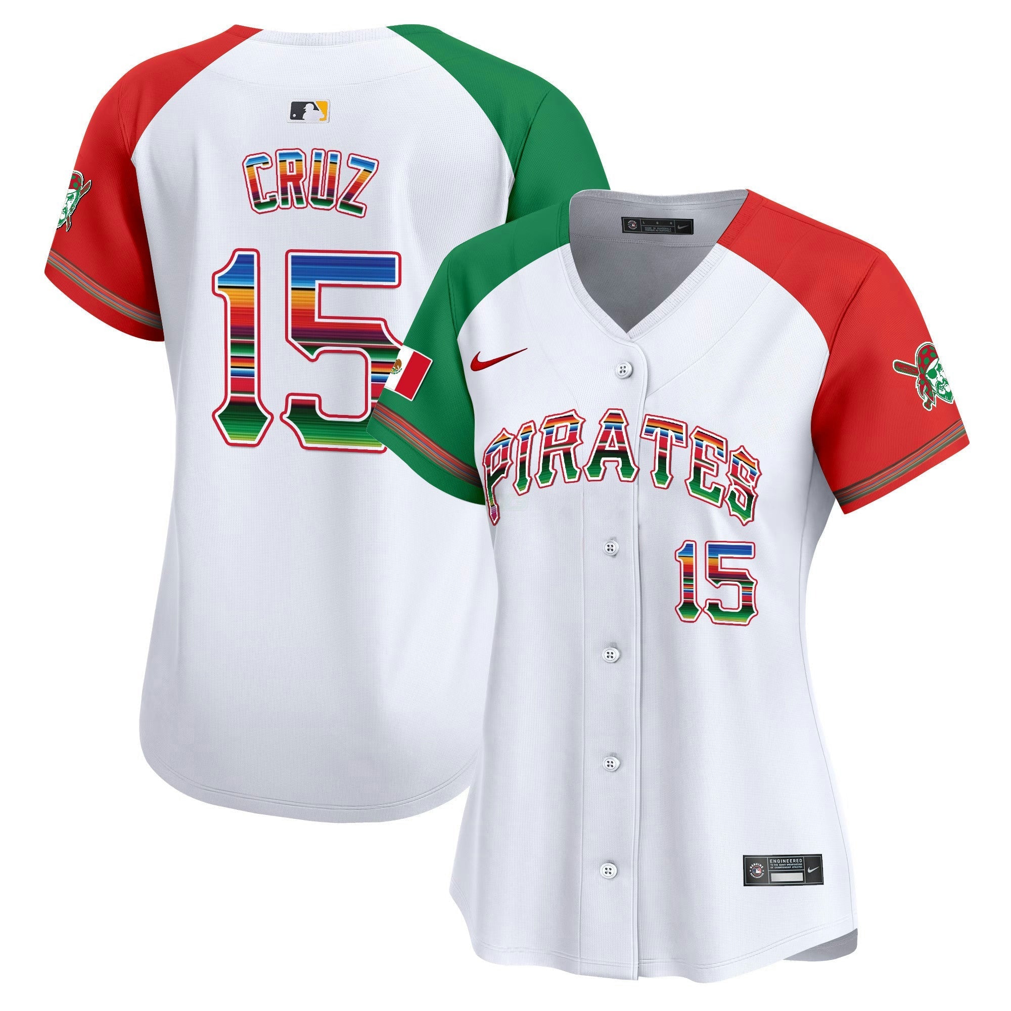 Camisa MLB Women’s Pittsburgh Mexico Vapor Premier Limited Jersey