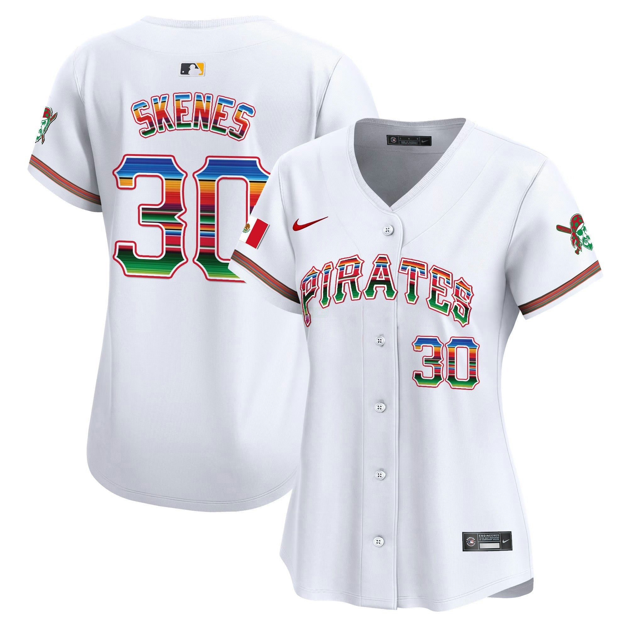 Camisa MLB Women’s Pittsburgh Mexico Vapor Premier Limited Jersey