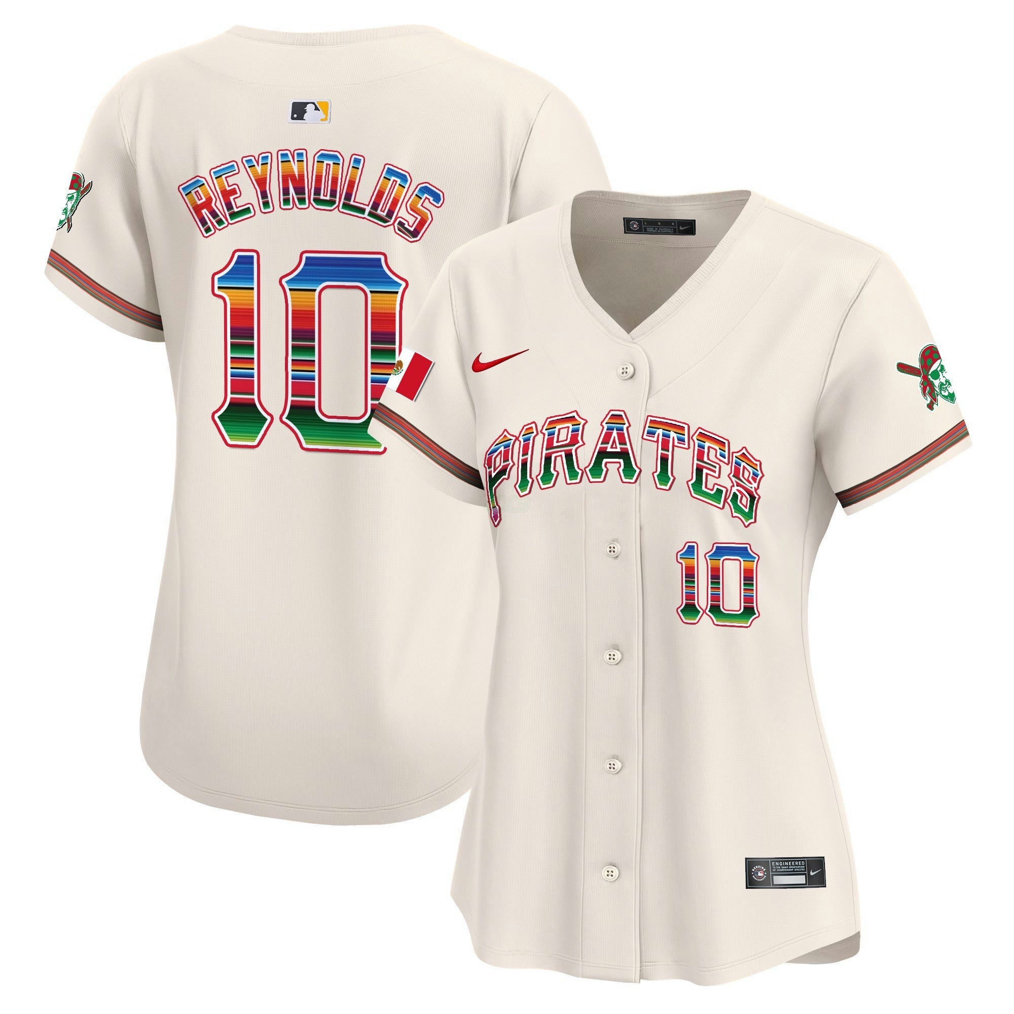 Camisa MLB Women’s Pittsburgh Mexico Vapor Premier Limited Jersey