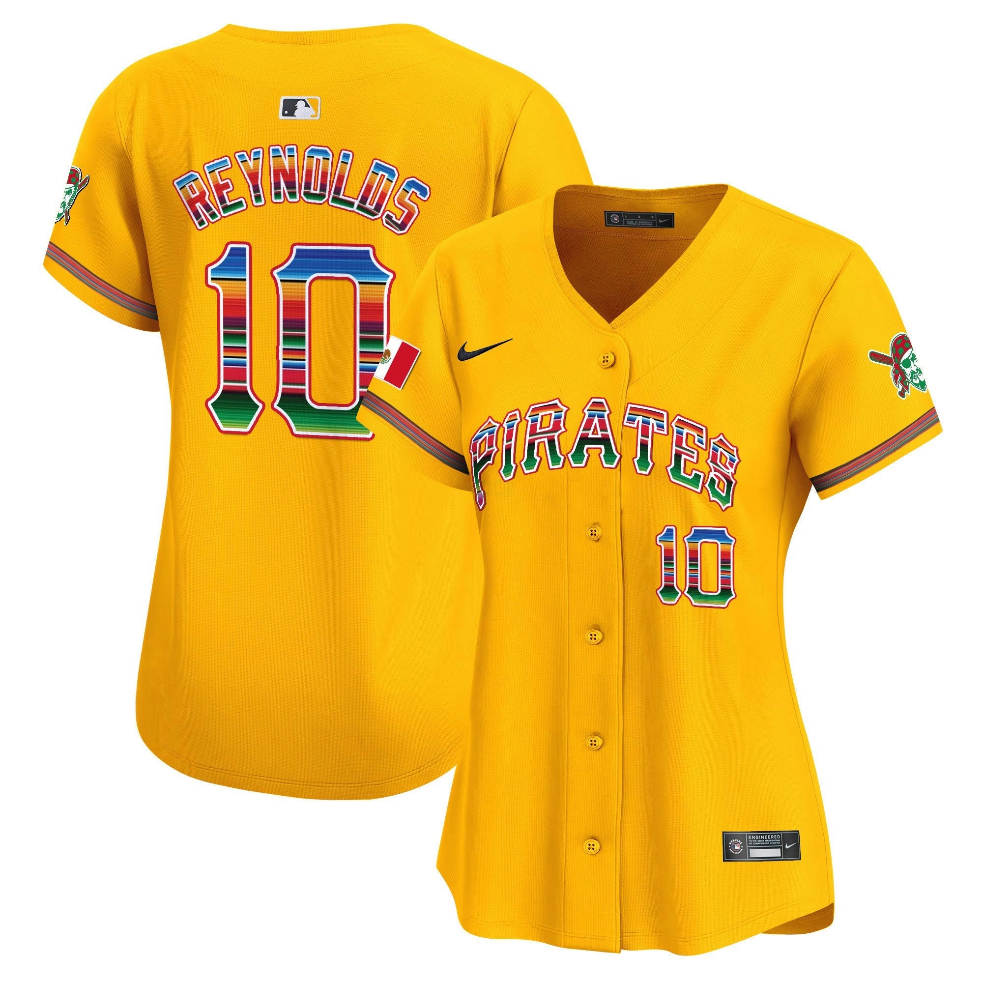 Camisa MLB Women’s Pittsburgh Mexico Vapor Premier Limited Jersey