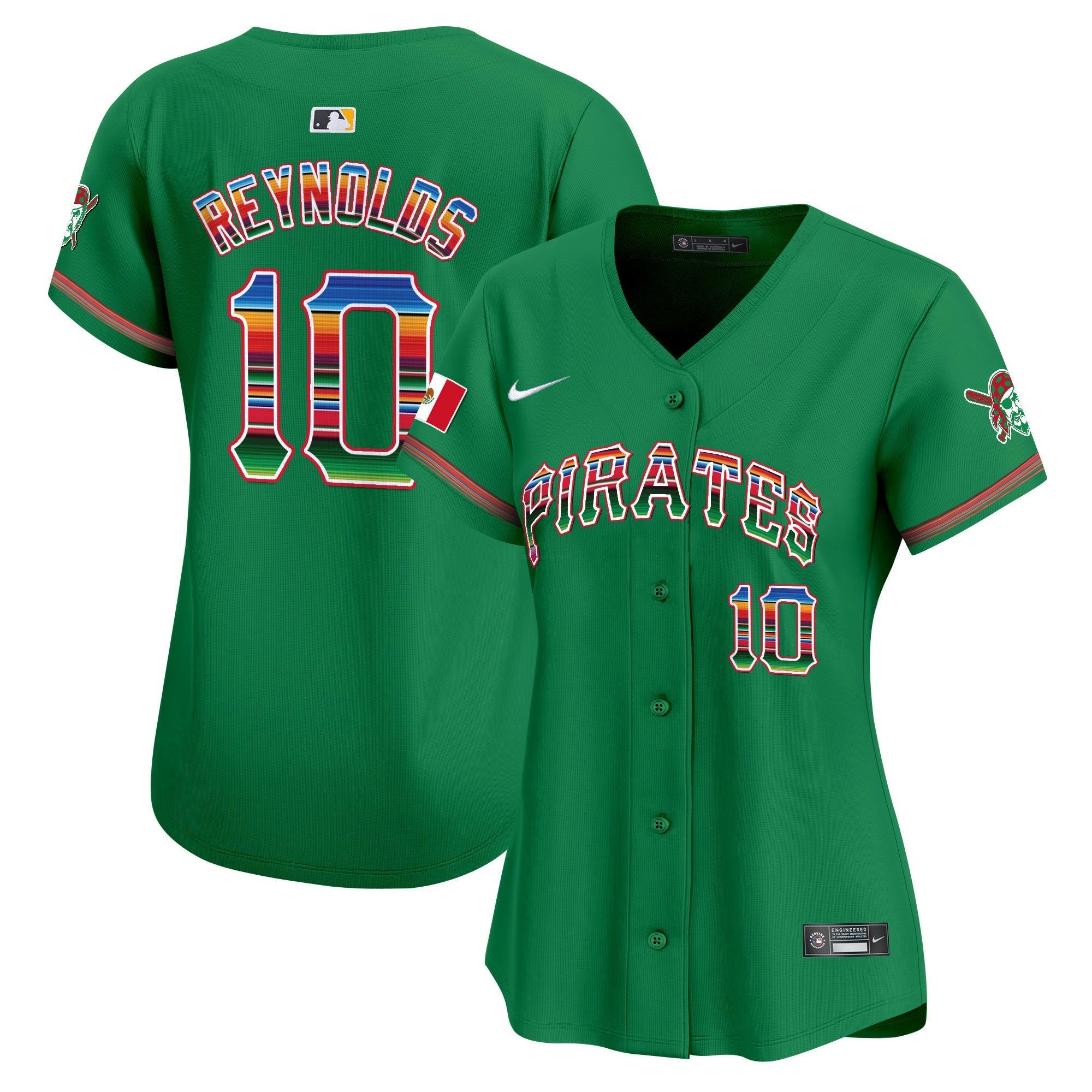 Camisa MLB Women’s Pittsburgh Mexico Vapor Premier Limited Jersey