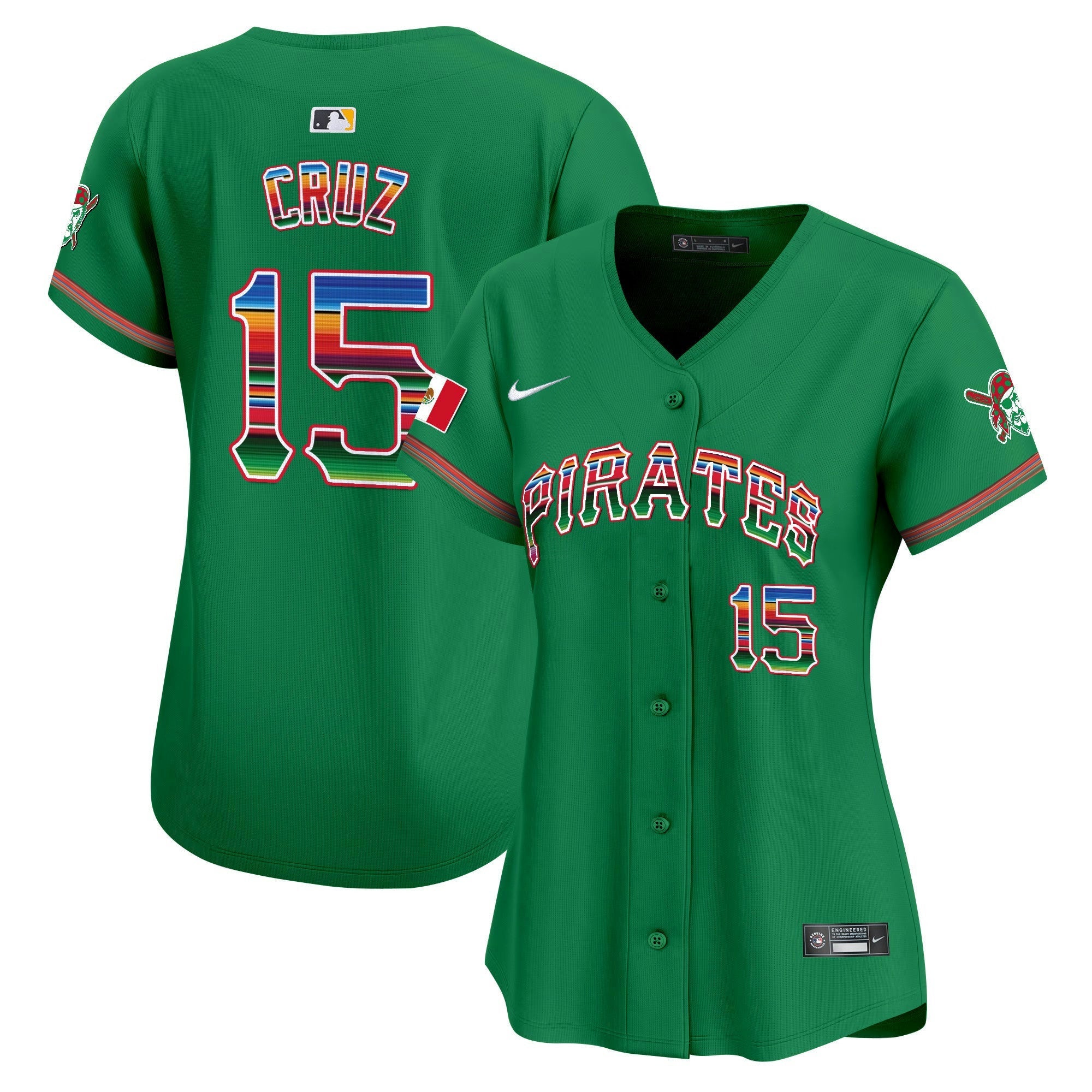 Camisa MLB Women’s Pittsburgh Mexico Vapor Premier Limited Jersey