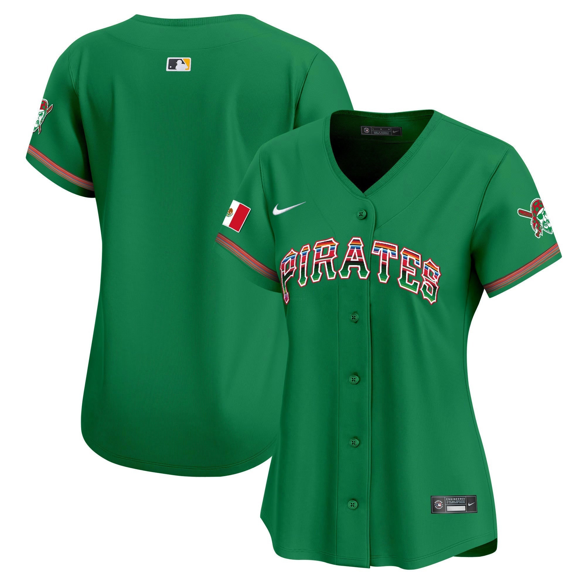 Camisa MLB Women’s Pittsburgh Mexico Vapor Premier Limited Jersey