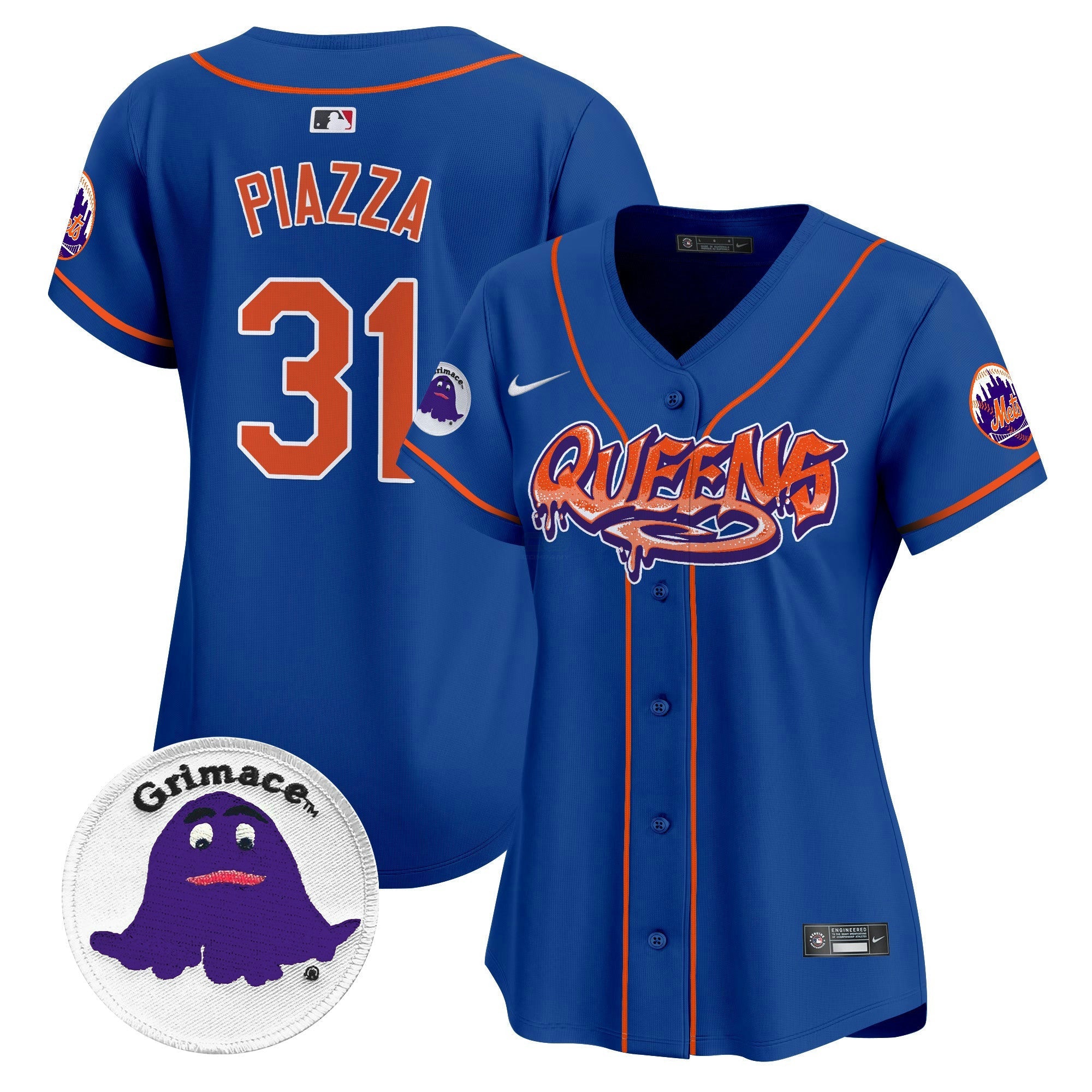 Camisa MLB Women’s Queens Graffiti Vapor Premier Limited Jersey
