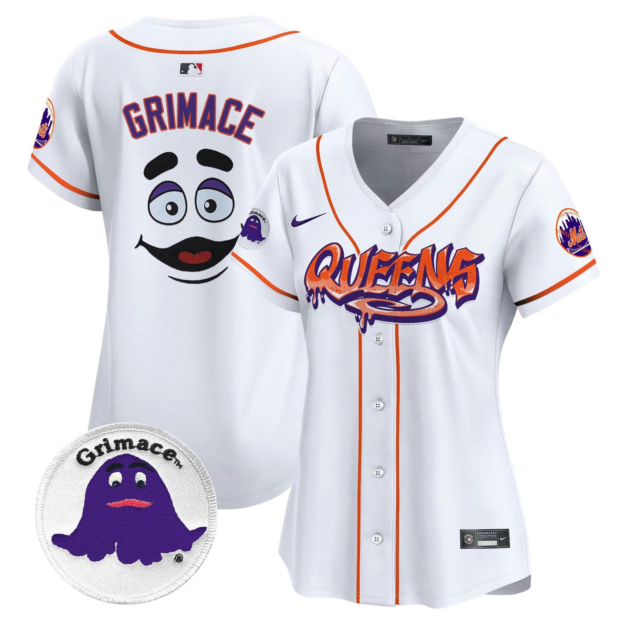 Camisa MLB Women’s Queens Graffiti Vapor Premier Limited Jersey