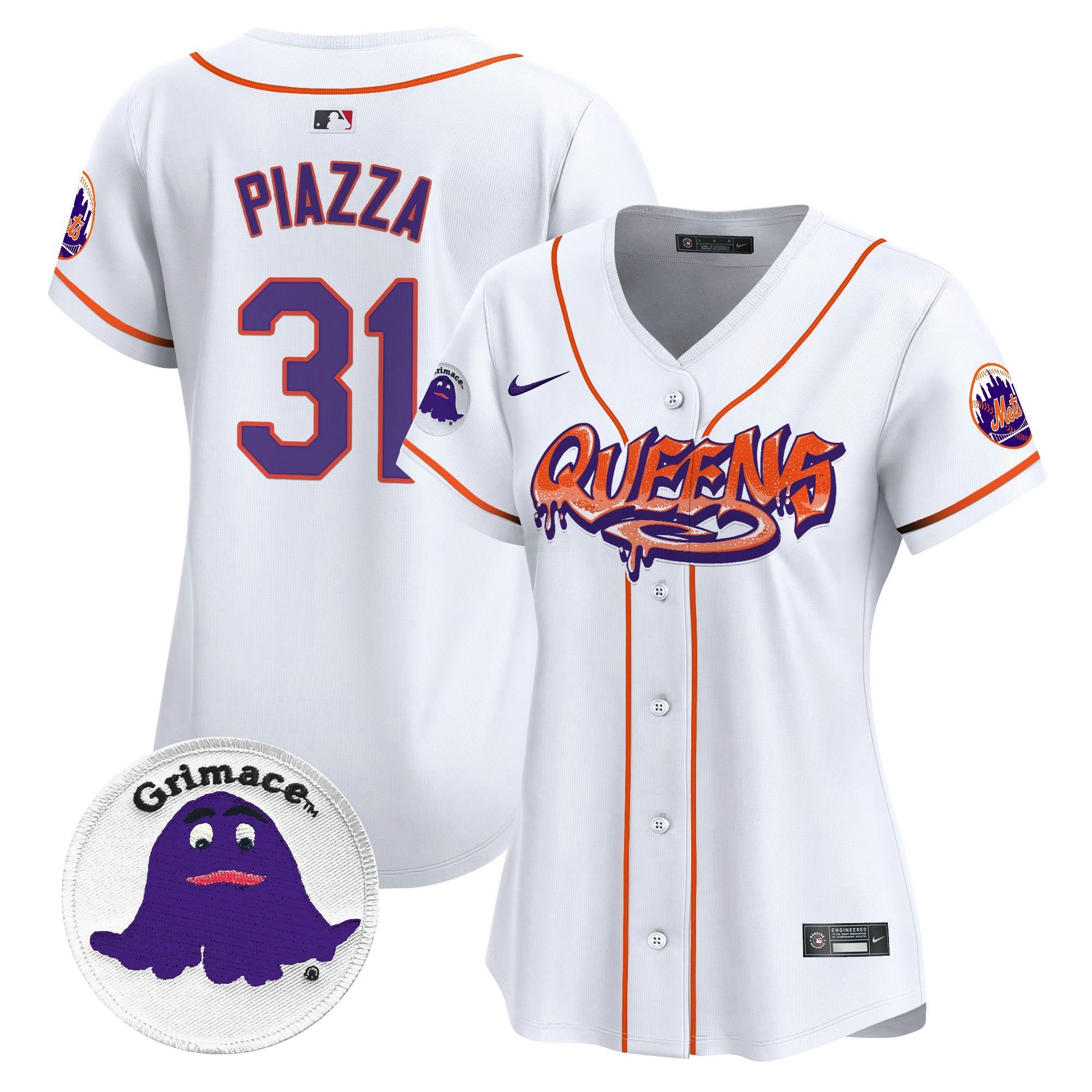 Camisa MLB Women’s Queens Graffiti Vapor Premier Limited Jersey