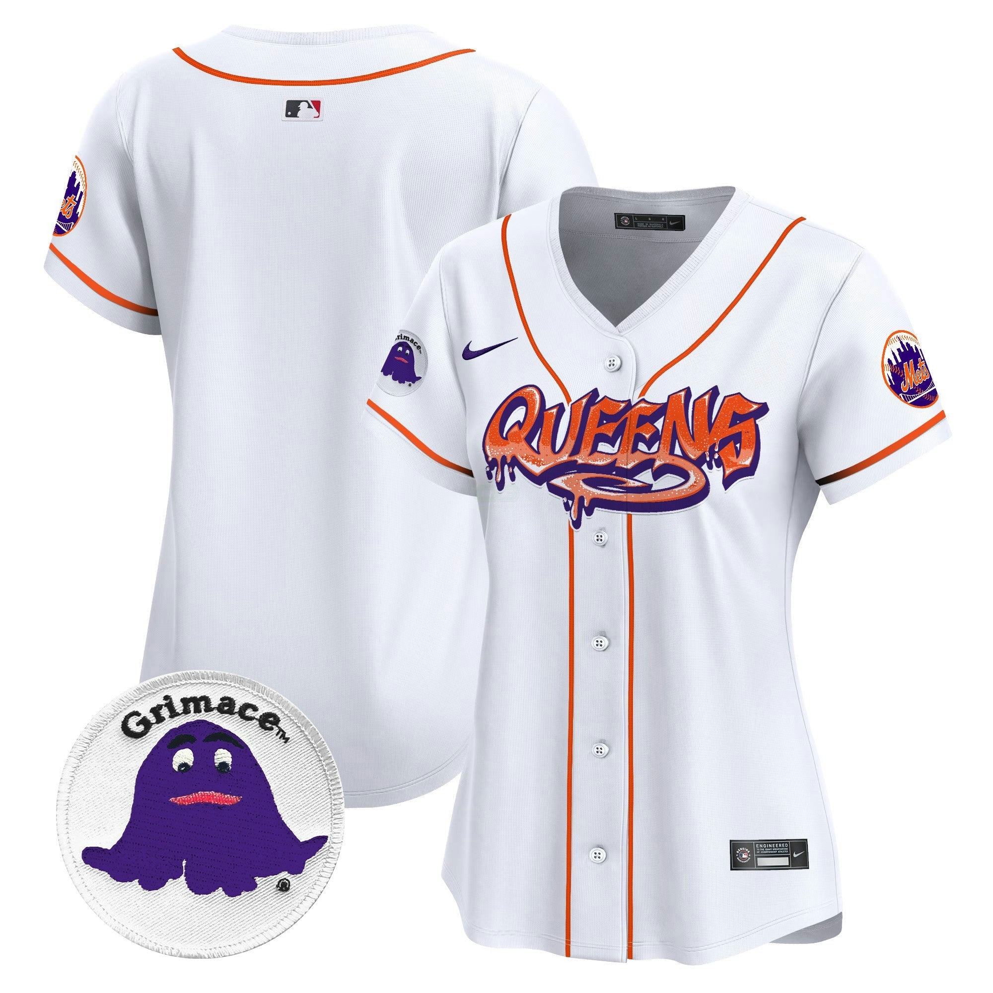 Camisa MLB Women’s Queens Graffiti Vapor Premier Limited Jersey